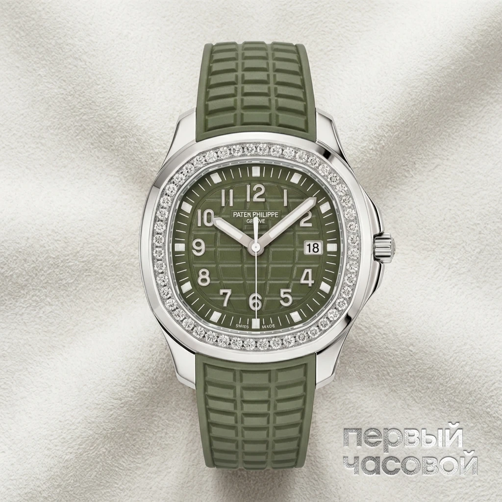 Patek Philippe Aquanaut Luce Olive Green 5267/200A