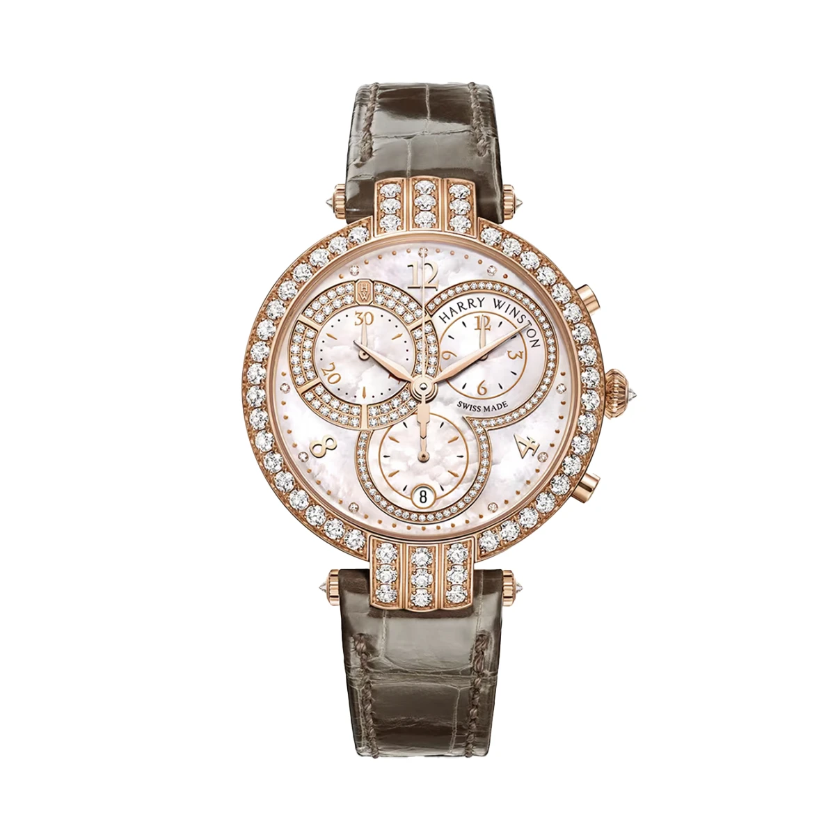 Купить элитные часы Harry Winston Premier Chronograph 40mm PRNQCH40RR0001: в наличии в Москве!