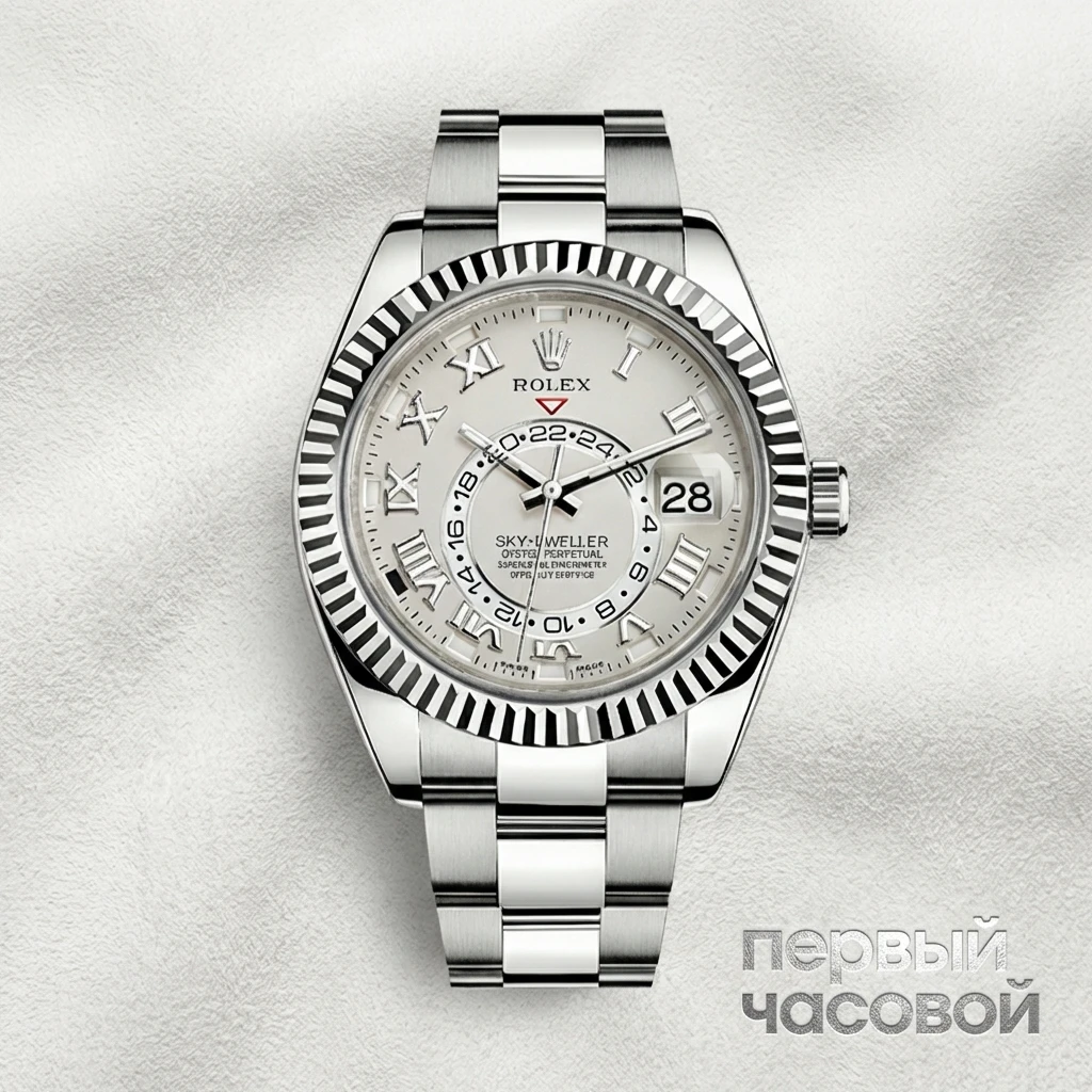 Купить элитные часы Rolex Sky-Dweller White Gold White Dial 326939: в наличии в Москве!