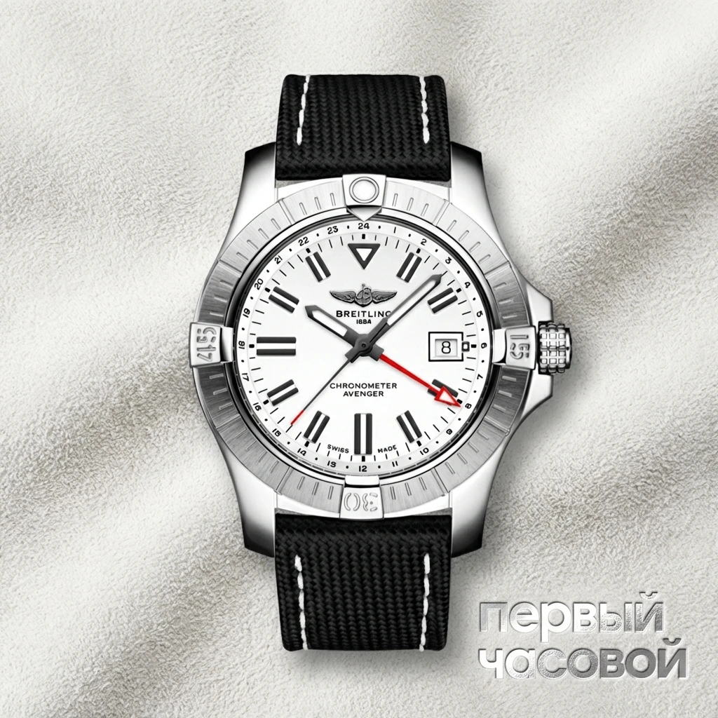 Купить элитные часы Breitling AVENGER AUTOMATIC GMT 43 A32397101A1X2: в наличии в Москве!