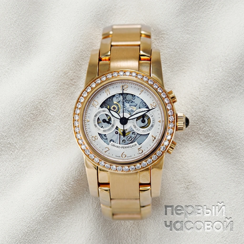 Купить элитные часы Girard-Perregaux Small Chronograph 80440: в наличии в Москве!