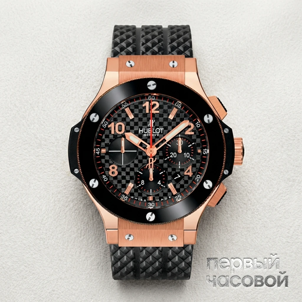 Купить элитные часы Hublot Big Bang Rose Gold Ceramic 44Mm 301.PB.131.RX: в наличии в Москве!