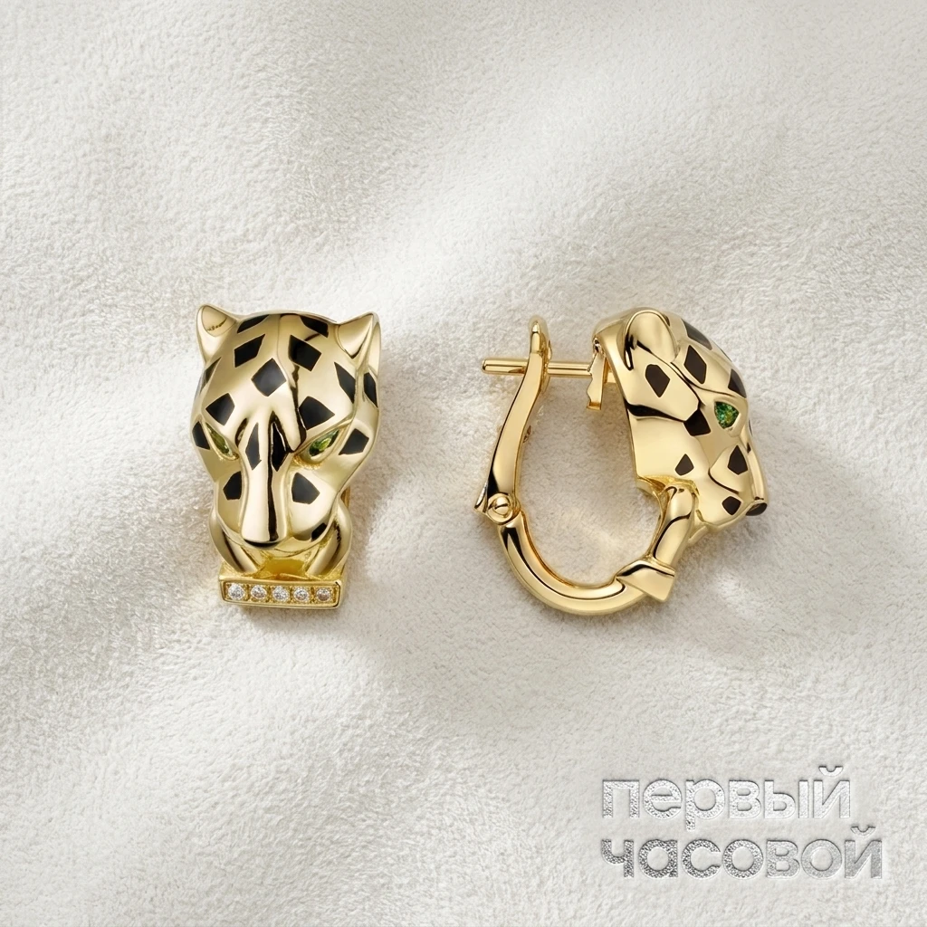 Cartier PANTHÈRE DE CARTIER EARRINGS Yellow Gold B8044700