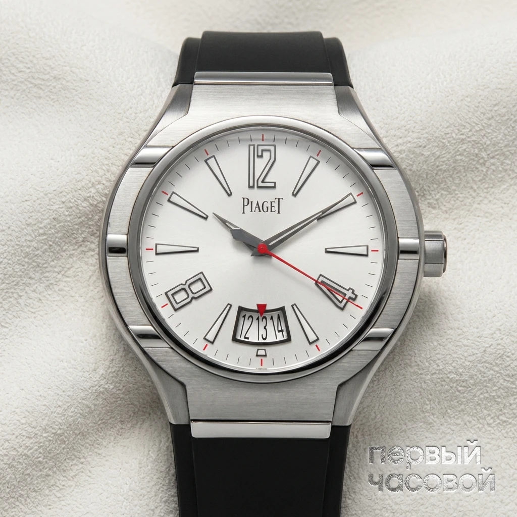 Купить элитные часы Piaget Polo FortyFive 45mm Titanium Rubber Strap Automatic P10605 : в наличии в Москве!