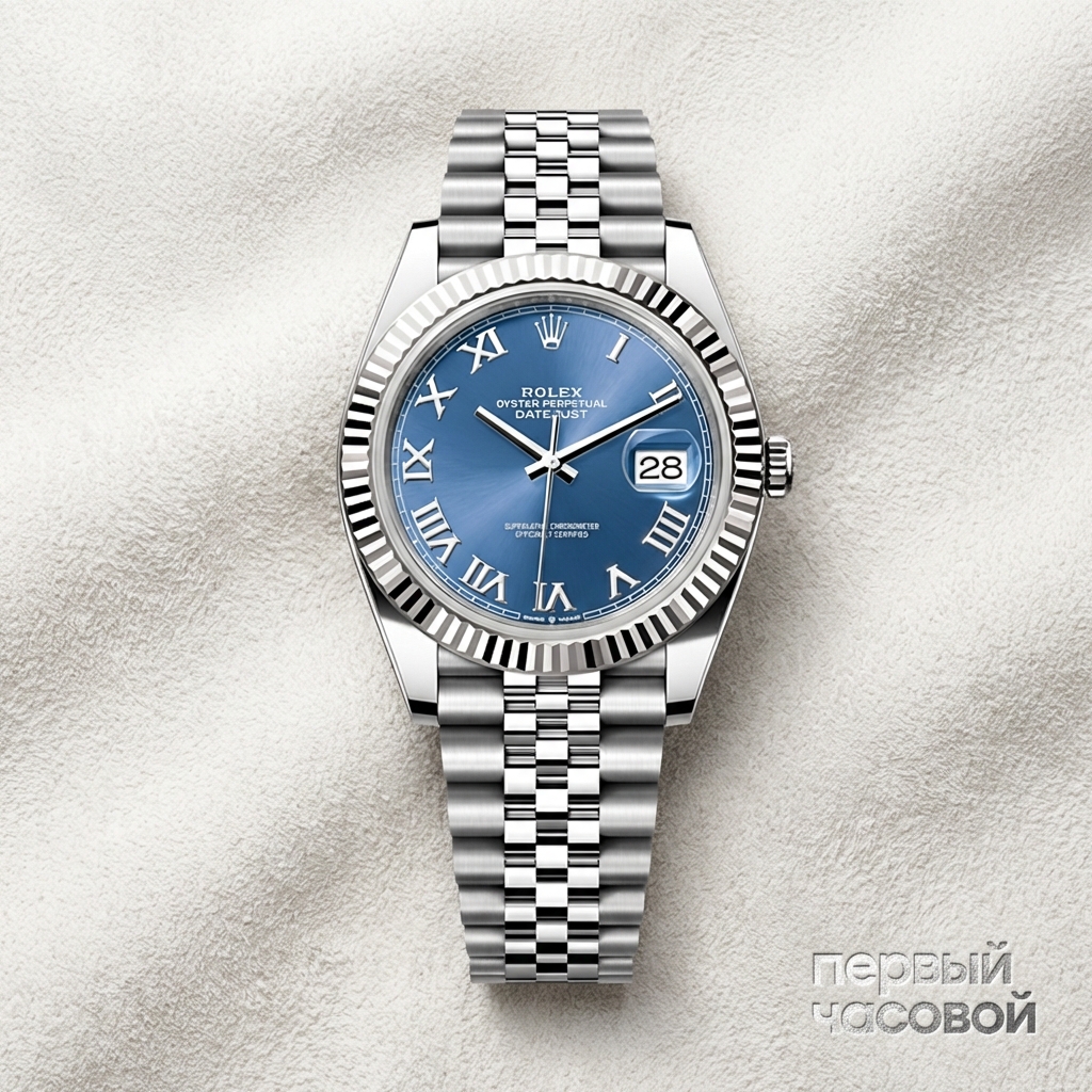 Rolex Datejust 41Mm Blue Azzurro