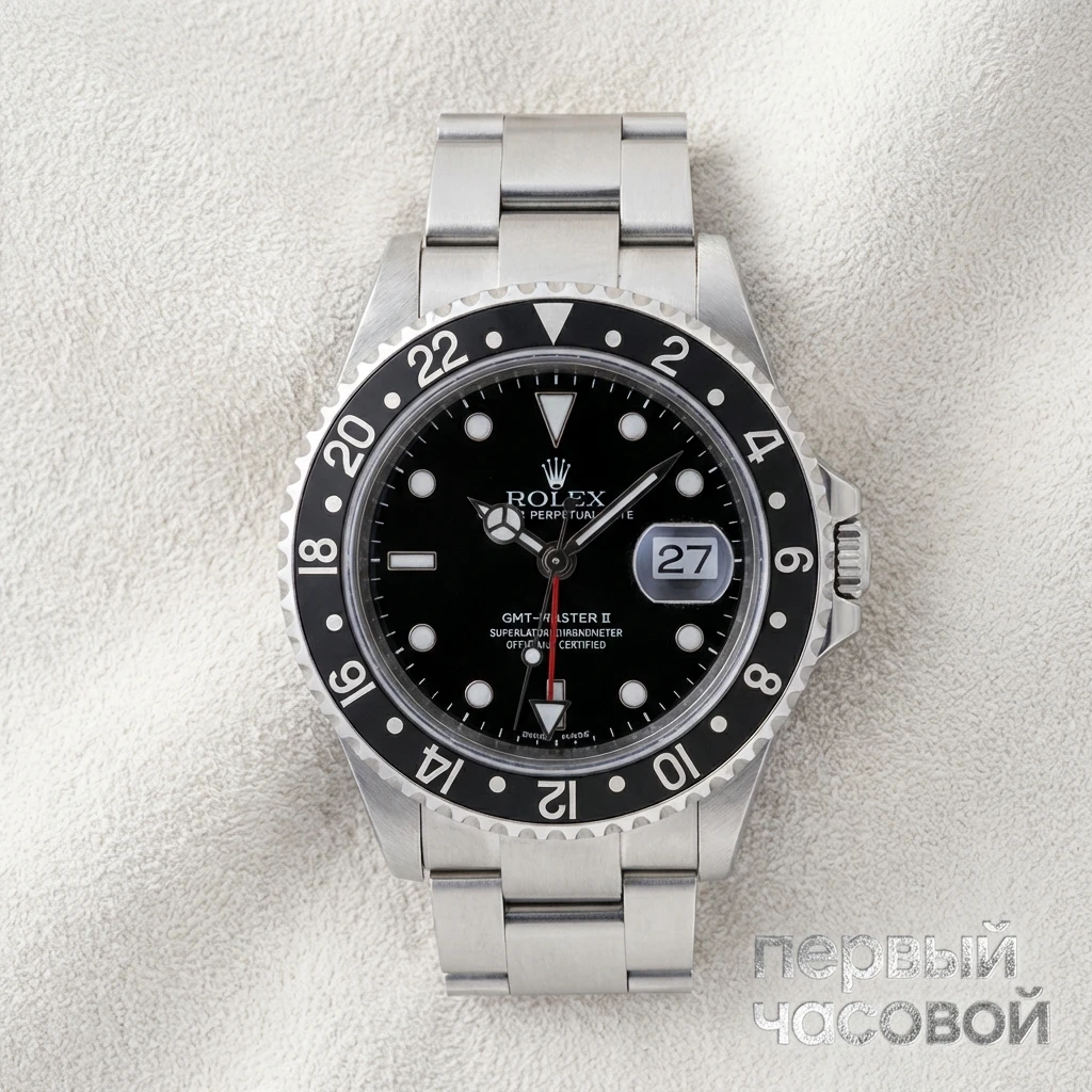 Купить элитные часы Rolex Gmt Master Ii 16710: в наличии в Москве!