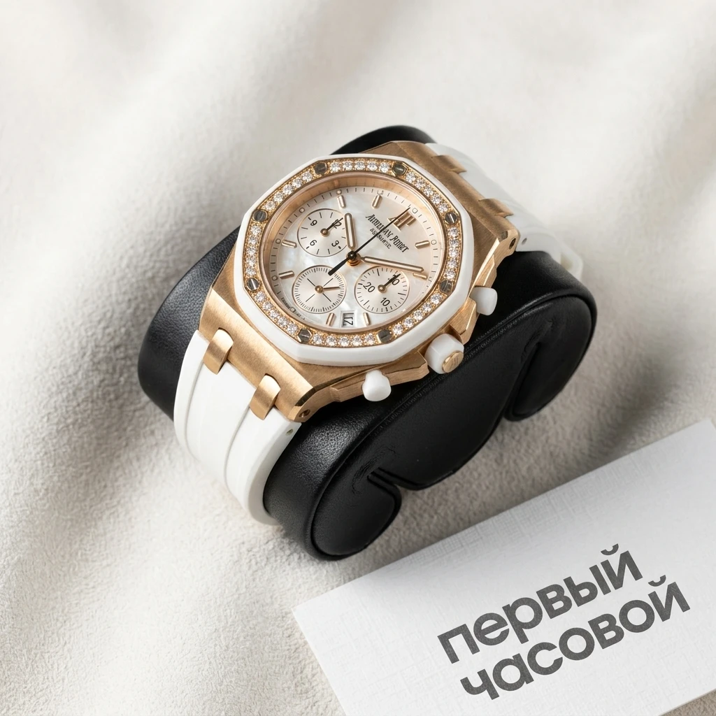 Audemars Piguet Royal Oak Offshore Chronograph Ladies 38Mm Rose Gold 26048OK.ZZ.D010CA.01  — фото 4