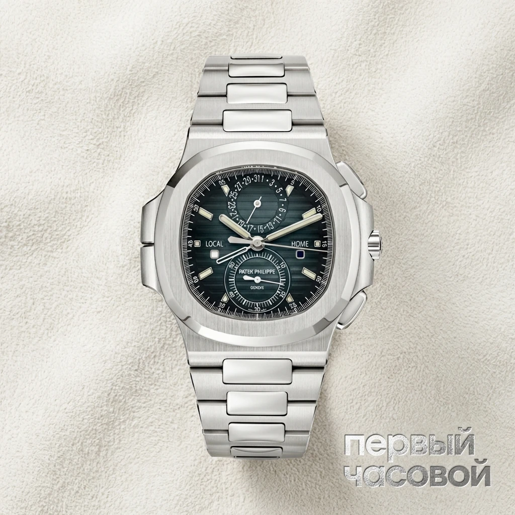 Patek Philippe Nautilus Travel Time Chronograph Blue Dial 5990/1A-011