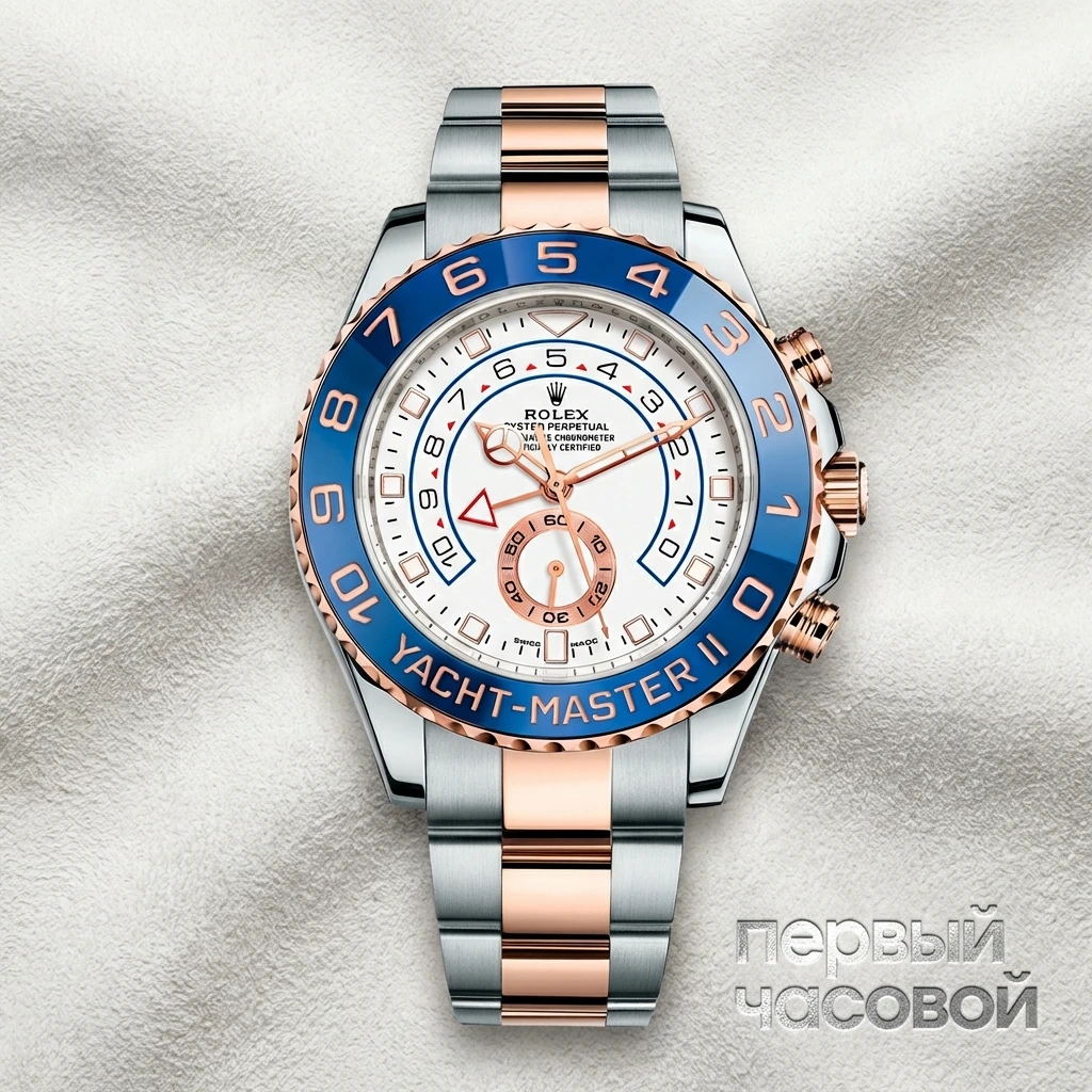 Купить элитные часы Rolex Yacht-Master Ii Steel Rose Gold 116681: в наличии в Москве!