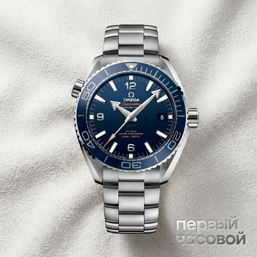 Купить элитные часы Omega Seamaster PLANET OCEAN 600M CO‑AXIAL MASTER CHRONOMETER 43.5 MM 215.30.44.21.03.001: в наличии в Москве!