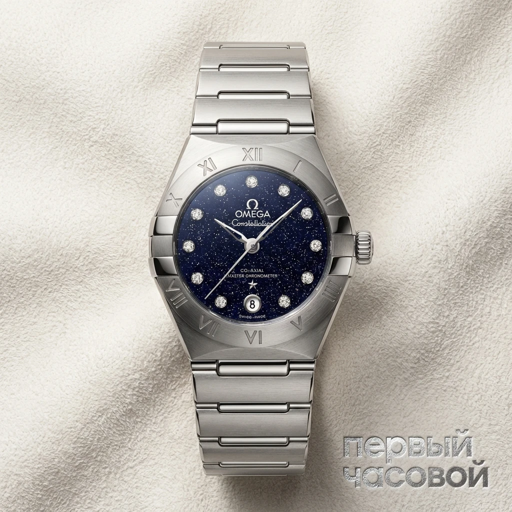 Купить элитные часы Omega Constellation Manhattan  Co-Axial Master Chronometer 29 mm 131.10.29.20.53.001: в наличии в Москве!