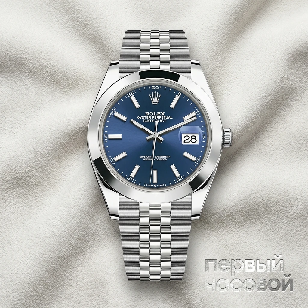 Купить элитные часы Rolex Oyster Perpetual Datejust 41 Mm Blue Sticks Jubilee 126300: в наличии в Москве!