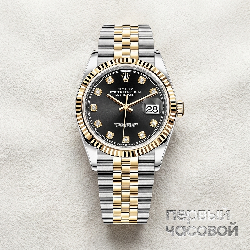 Rolex Oyster Perpetual Datejust 36 Mm Oystersteel And Yellow Gold