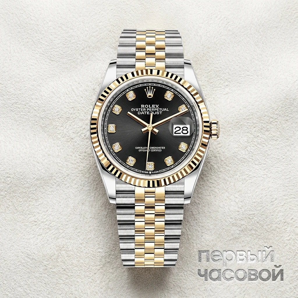 Rolex Oyster Perpetual Datejust 36 Mm Oystersteel And Yellow Gold 126233-0021