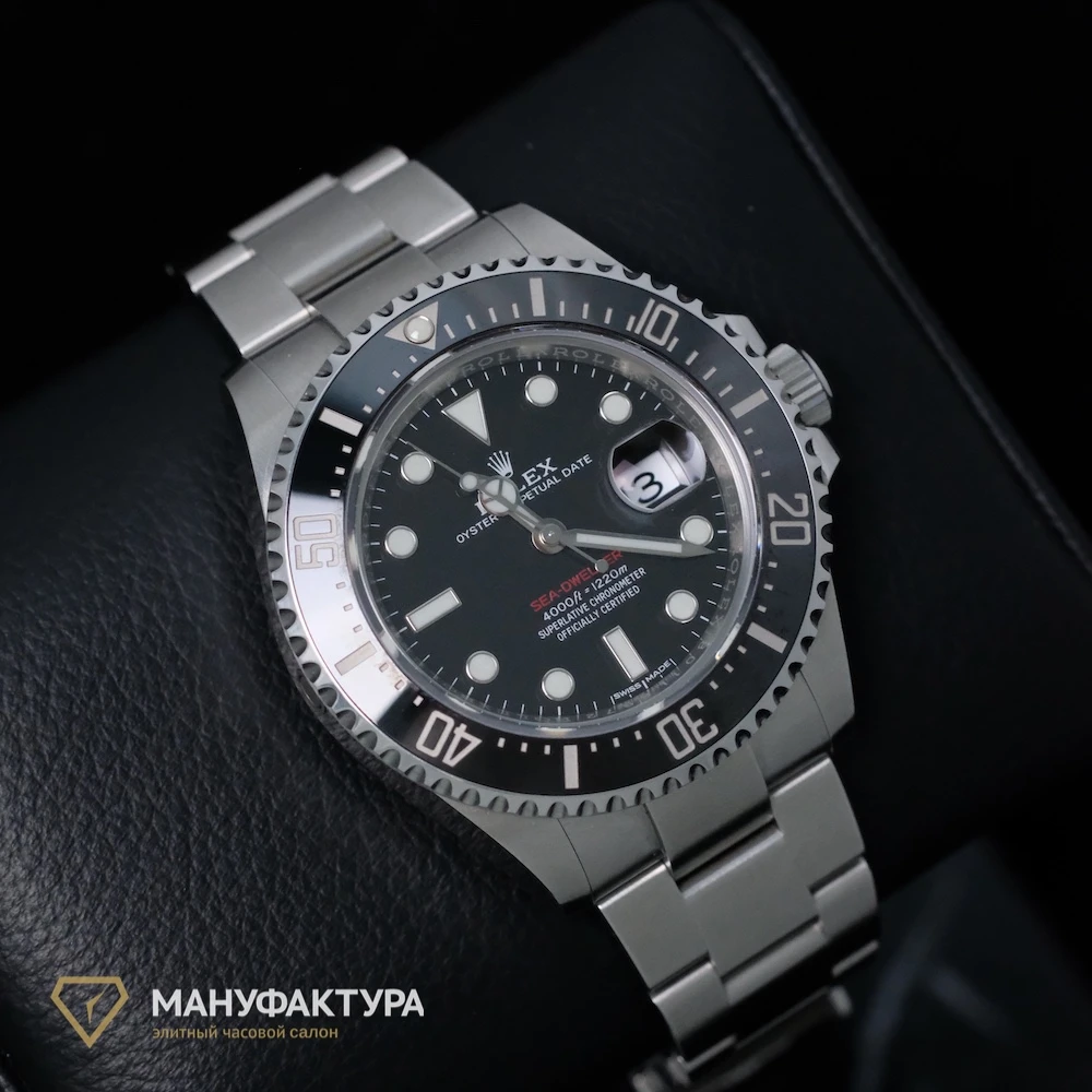 Купить элитные часы Rolex Sea-Dweller 43mm Oystersteel 126600: в наличии в Москве!