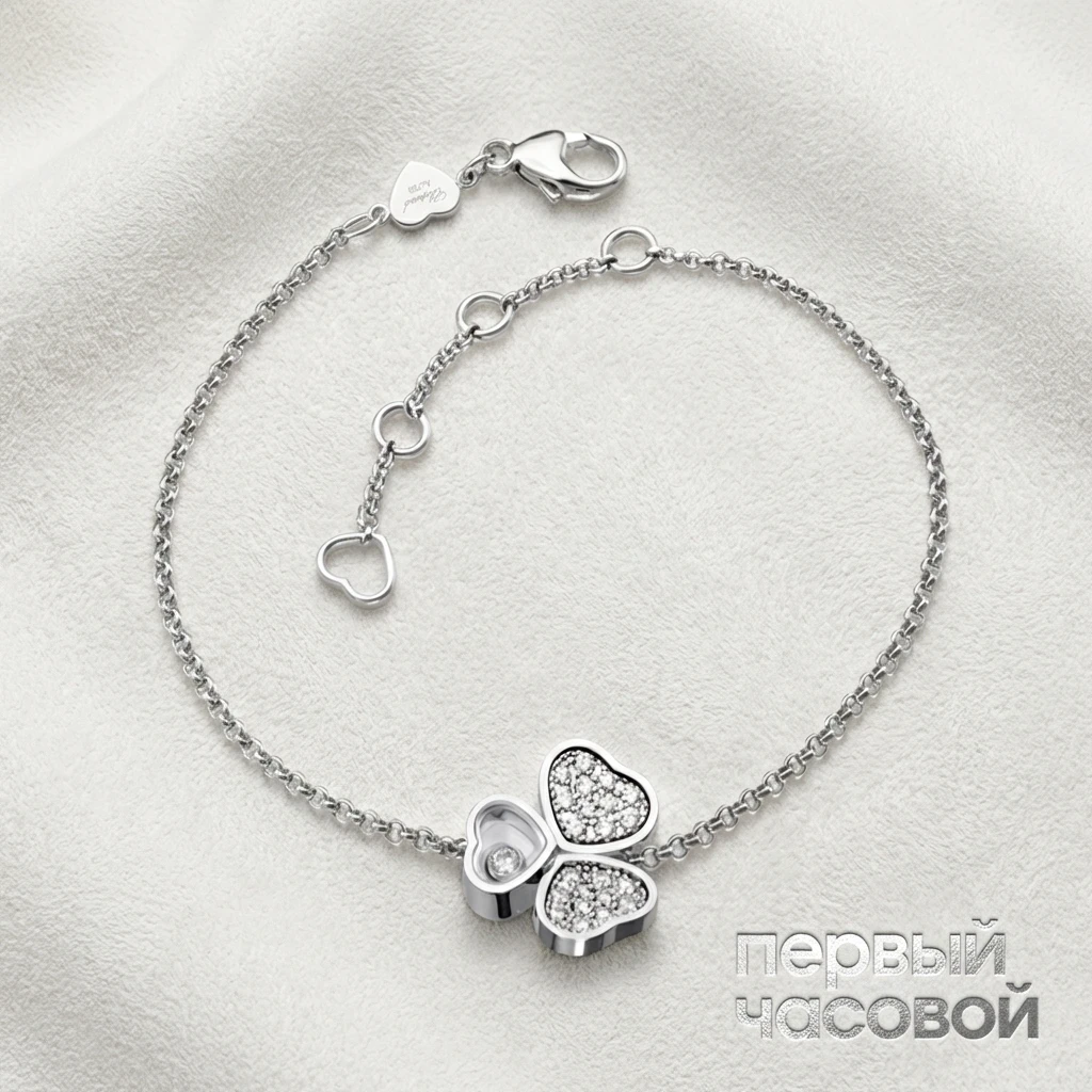 Купить украшение Chopard Браслет HAPPY HEARTS WINGS Bracelet 85A083-1091: в наличии в Москве!
