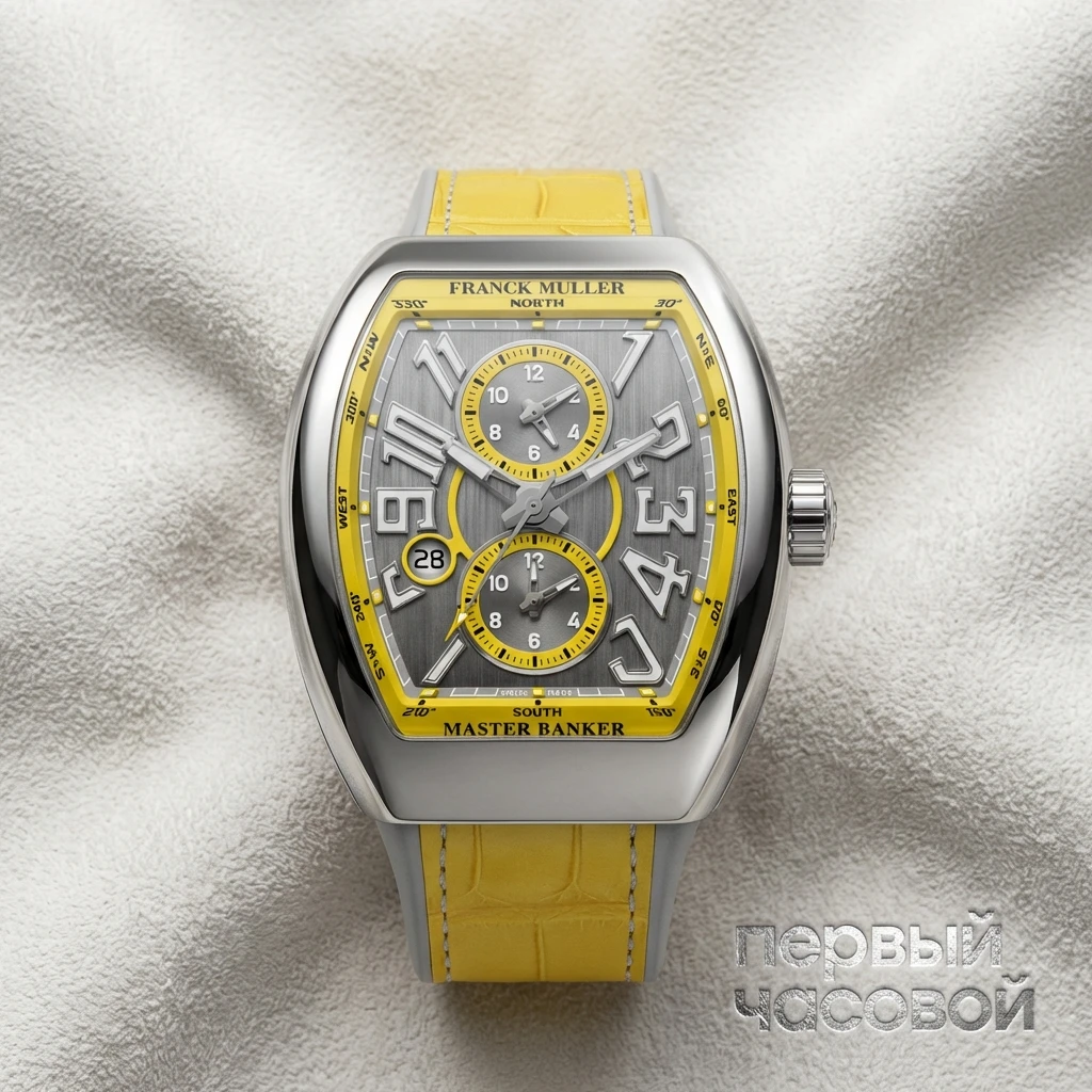Купить элитные часы Franck Muller Mens Collection Vanguard Master Banker V 45 MB SC DT (JA): в наличии в Москве!