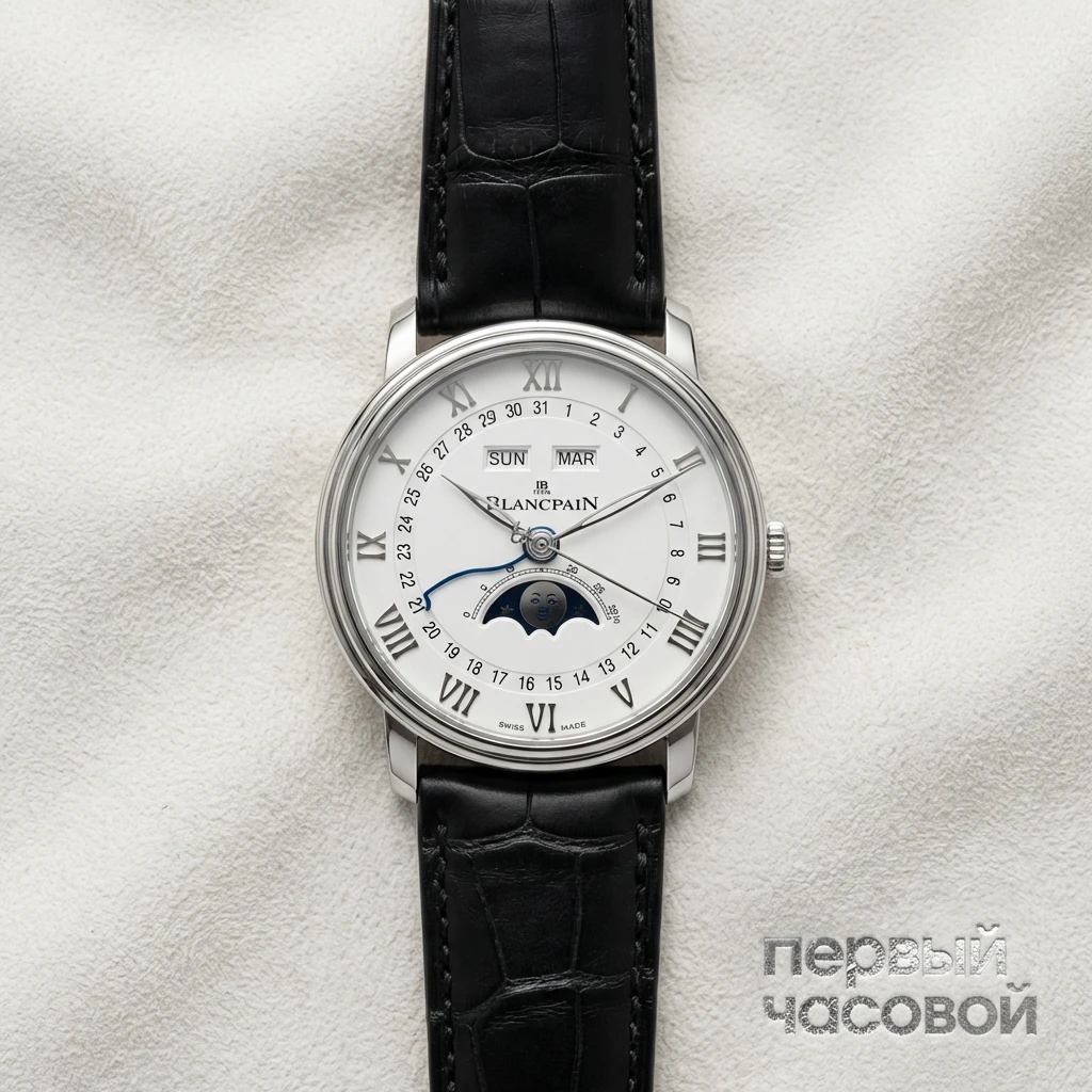 Blancpain Villeret Quantieme Complet 6654 1127 55B