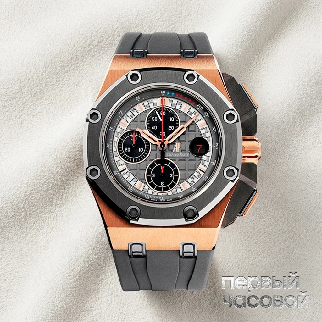 Купить элитные часы Audemars Piguet Royal Oak Offshore Michael Schumacher Rose Gold Titanium Limited Edition 26568OM.OO.A004CA.01: в наличии в Москве!