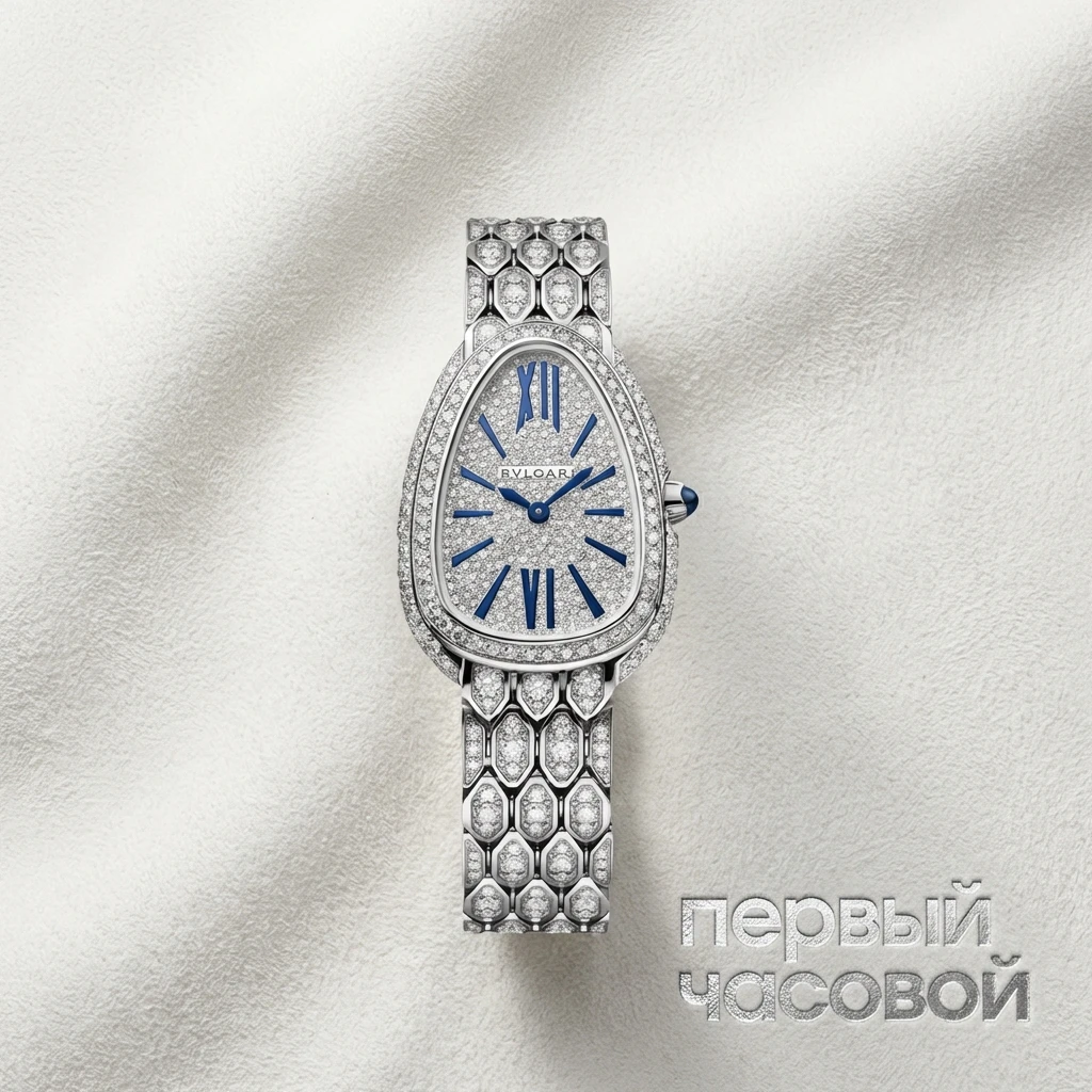 Купить элитные часы Bvlgari Serpenti Seduttori Custom Diamonds 103141 FIX: в наличии в Москве!