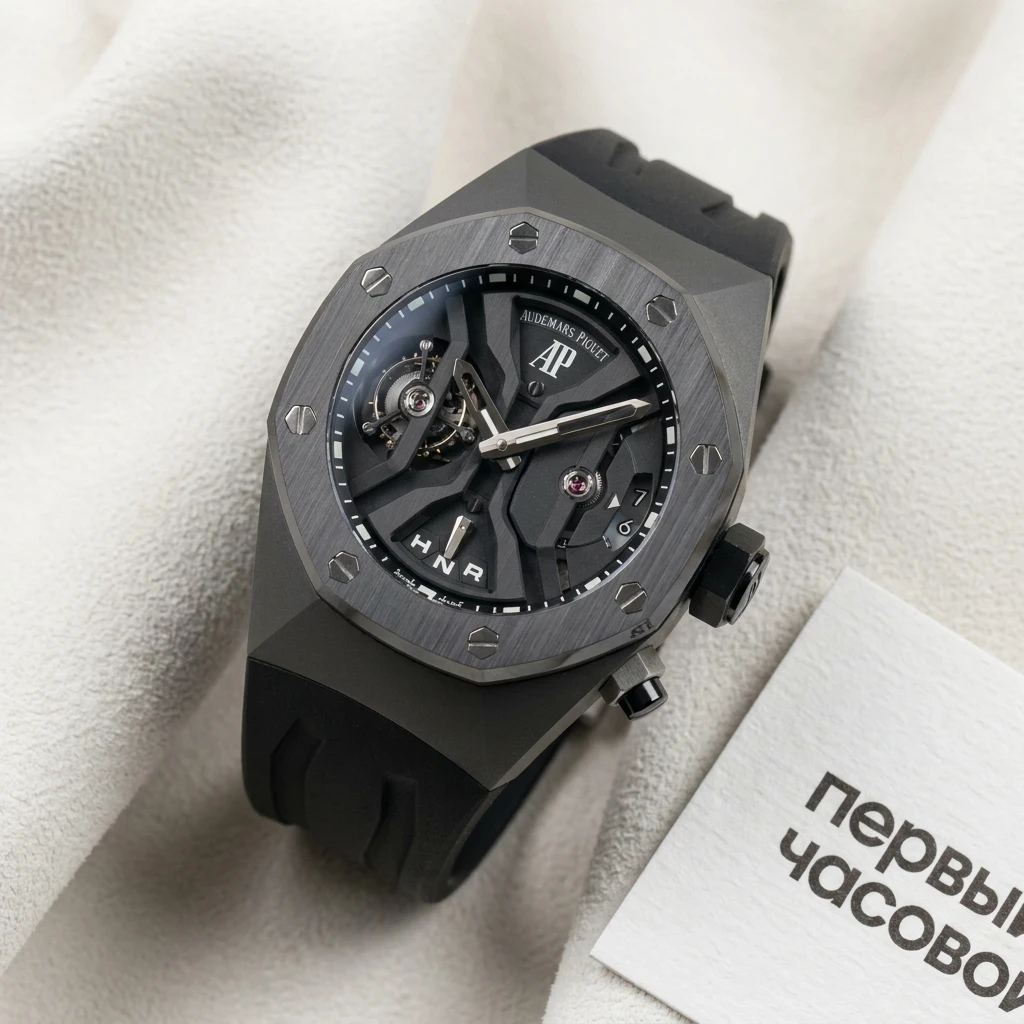 Купить элитные часы Audemars Piguet Royal Oak Concept Gmt Tourbillon 44 Mm 26560IO.OO.D002CA.01: в наличии в Москве!