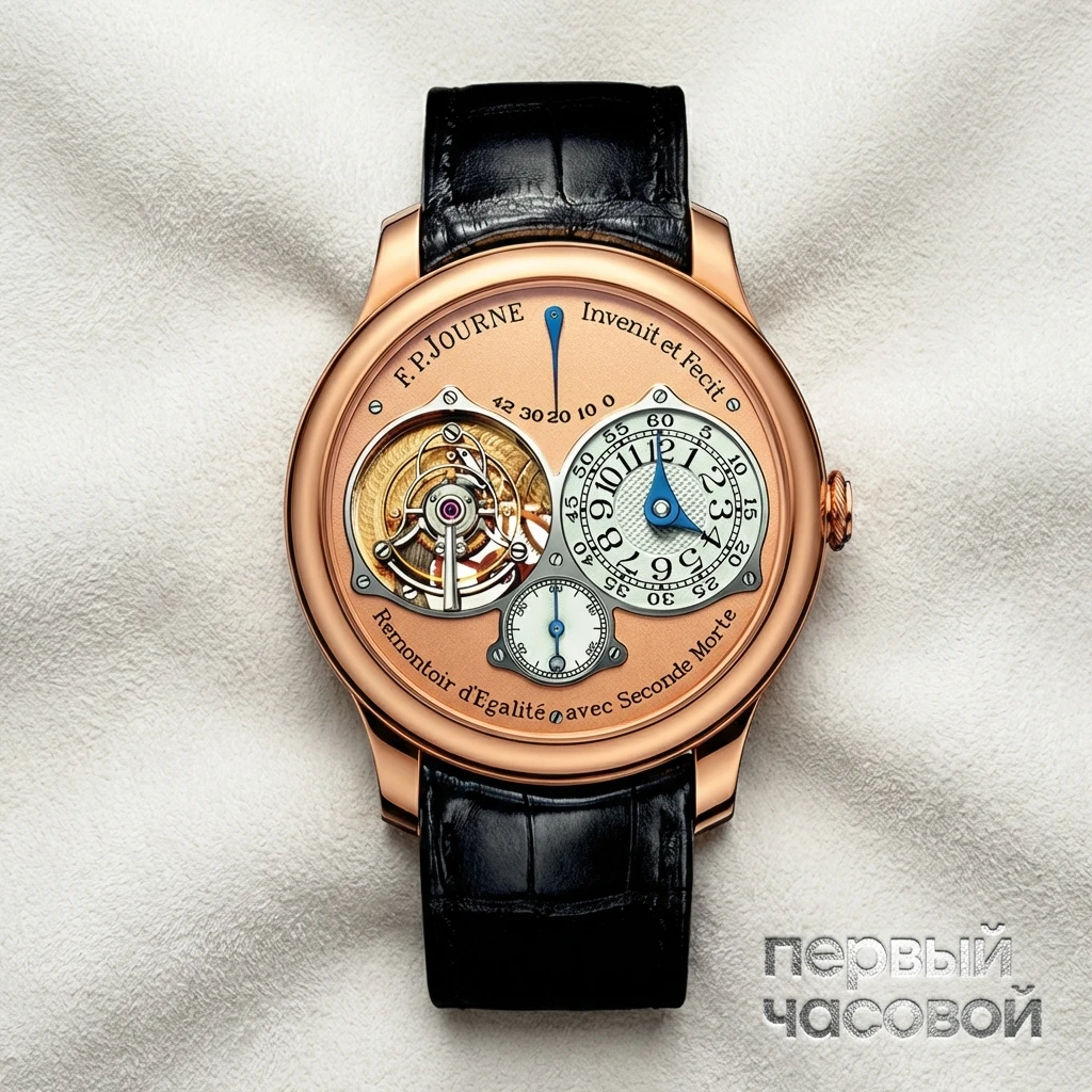 Купить элитные часы F.P. Journe Tourbillon Souverain Rose Gold RG-BlCroco: в наличии в Москве!