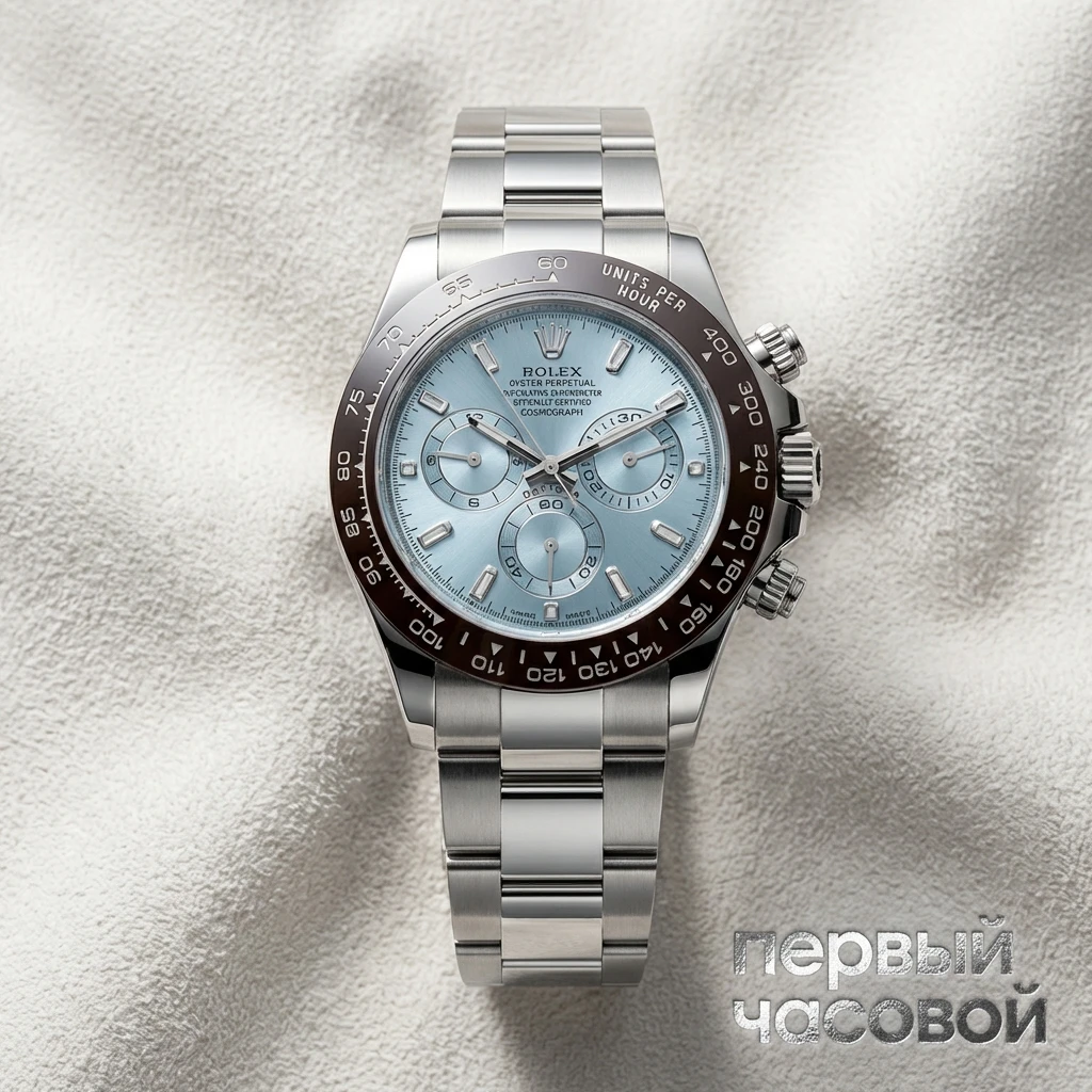 Купить элитные часы Rolex Cosmograph Daytona Platinum Baguette Diamond Dial 116506-0002: в наличии в Москве!