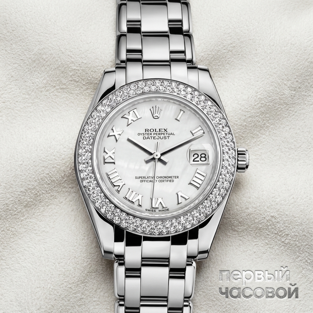Rolex Pearlmaster Datejust 34Mm Diamonds