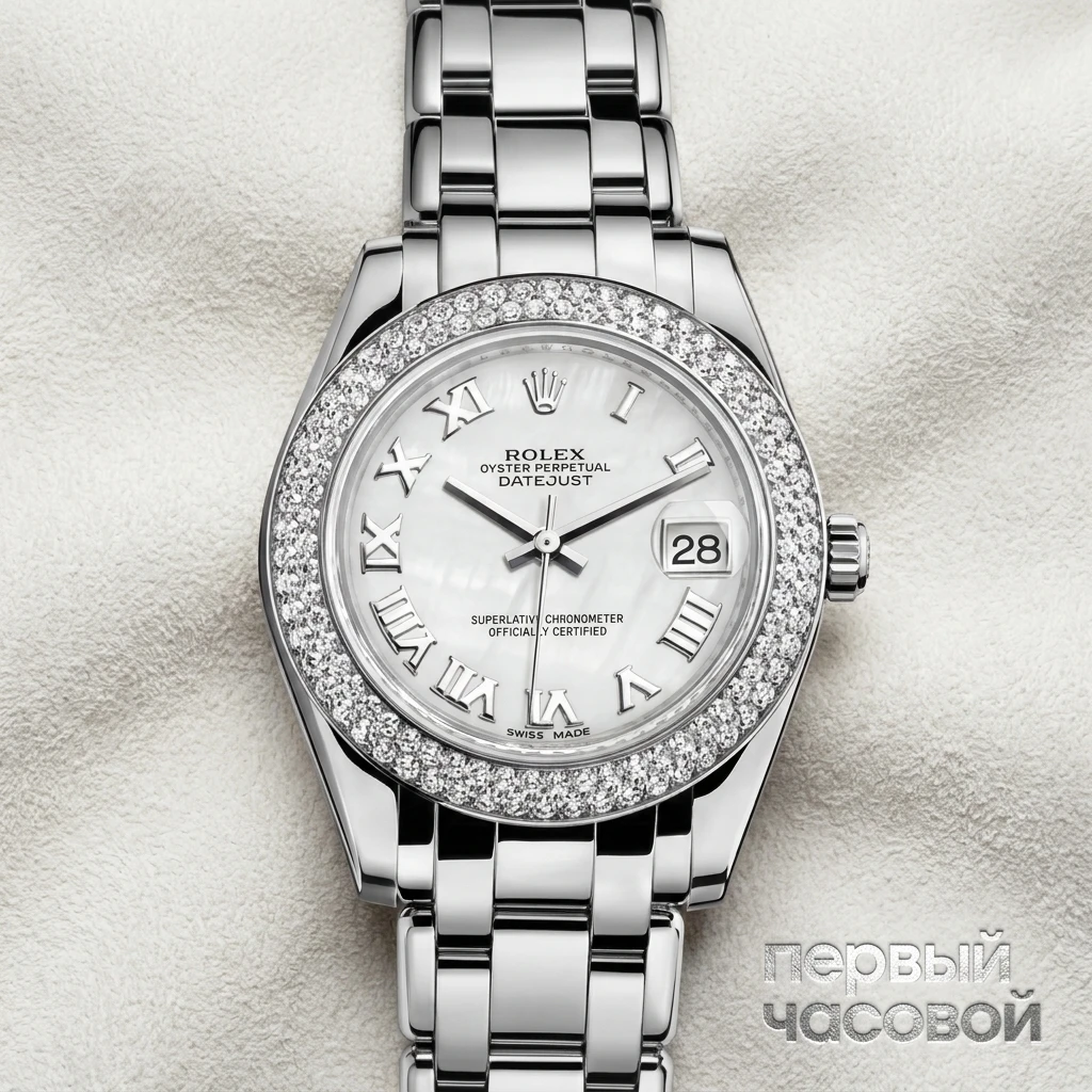 Rolex Pearlmaster Datejust 34Mm Diamonds 81339