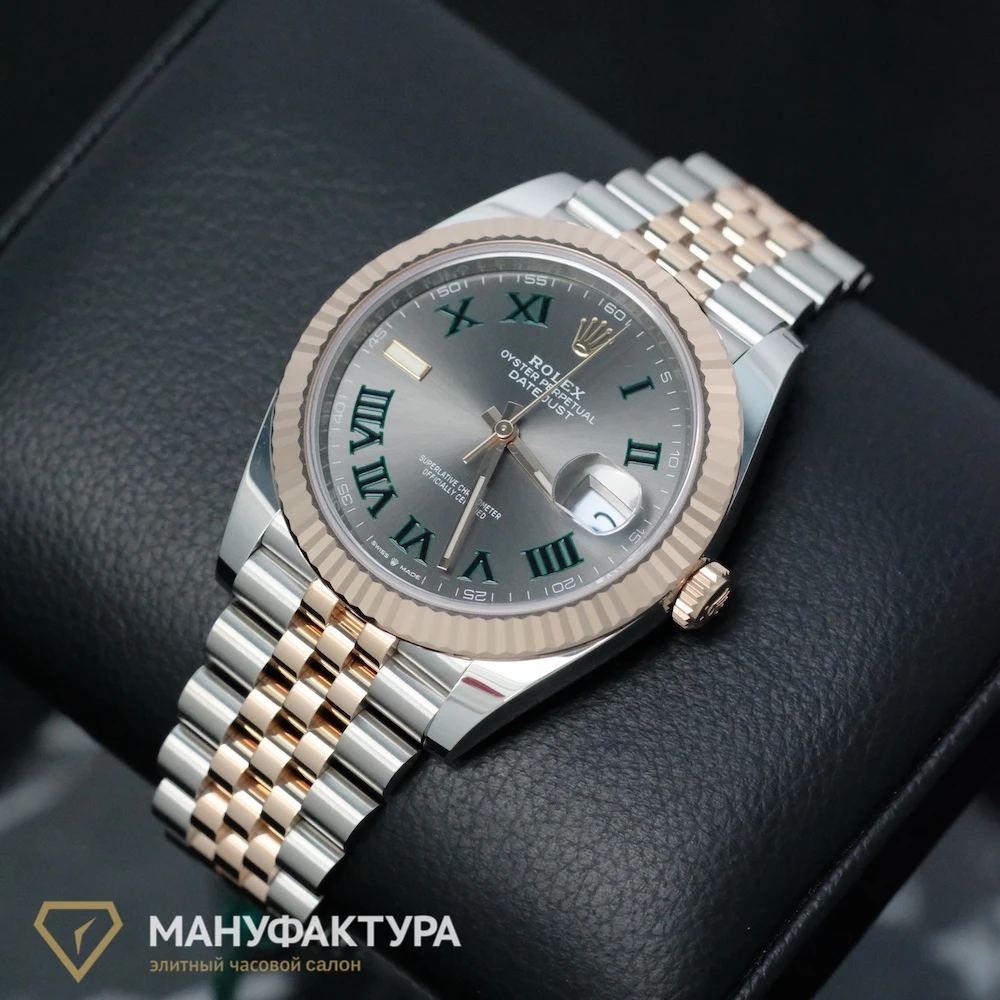 Купить элитные часы Rolex Datejust 41mm Wimbledon 2022 126331: в наличии в Москве!