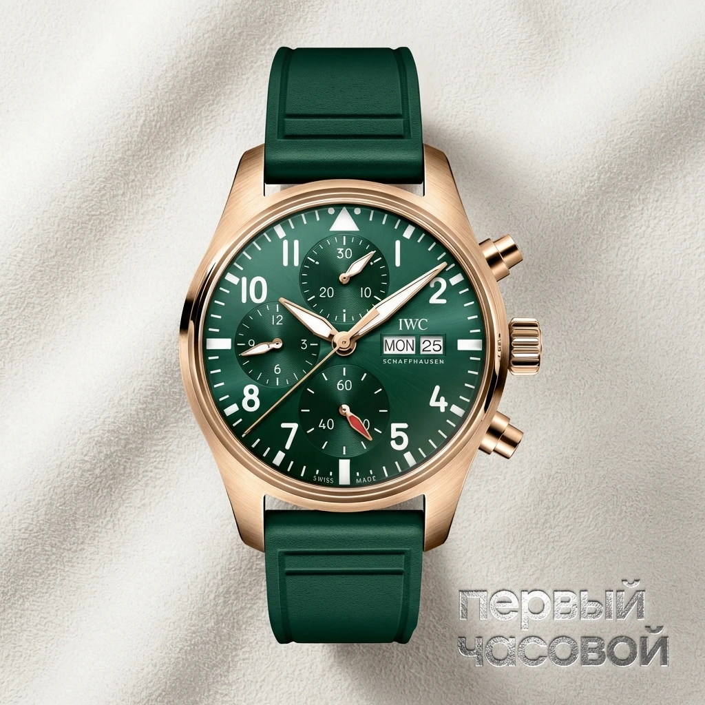 Купить элитные часы Iwc Big Pilots Chronograph 41 IW388110: в наличии в Москве!