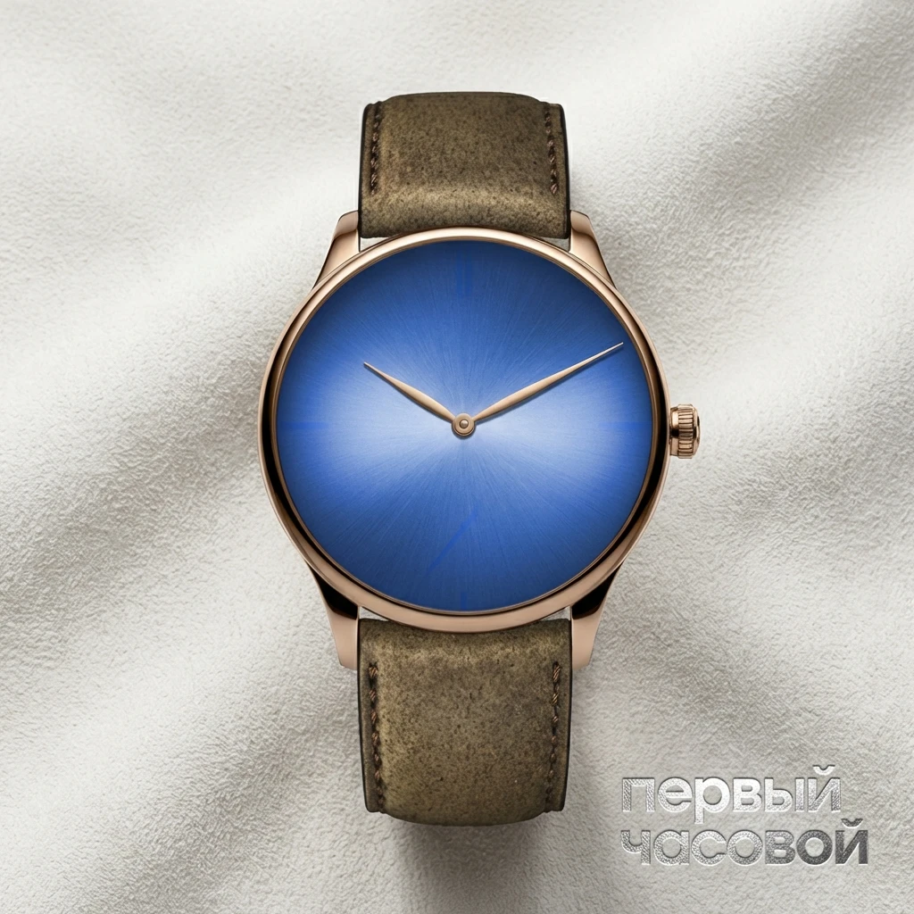 Купить элитные часы H. Moser &amp; Cie Arctic Blue Fumé Dial 2327-0411: в наличии в Москве!