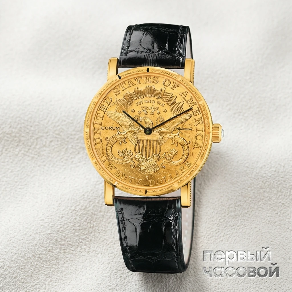 Купить элитные часы Corum Coin 20 Dollars 082.355.56/0001 MU51 : в наличии в Москве!