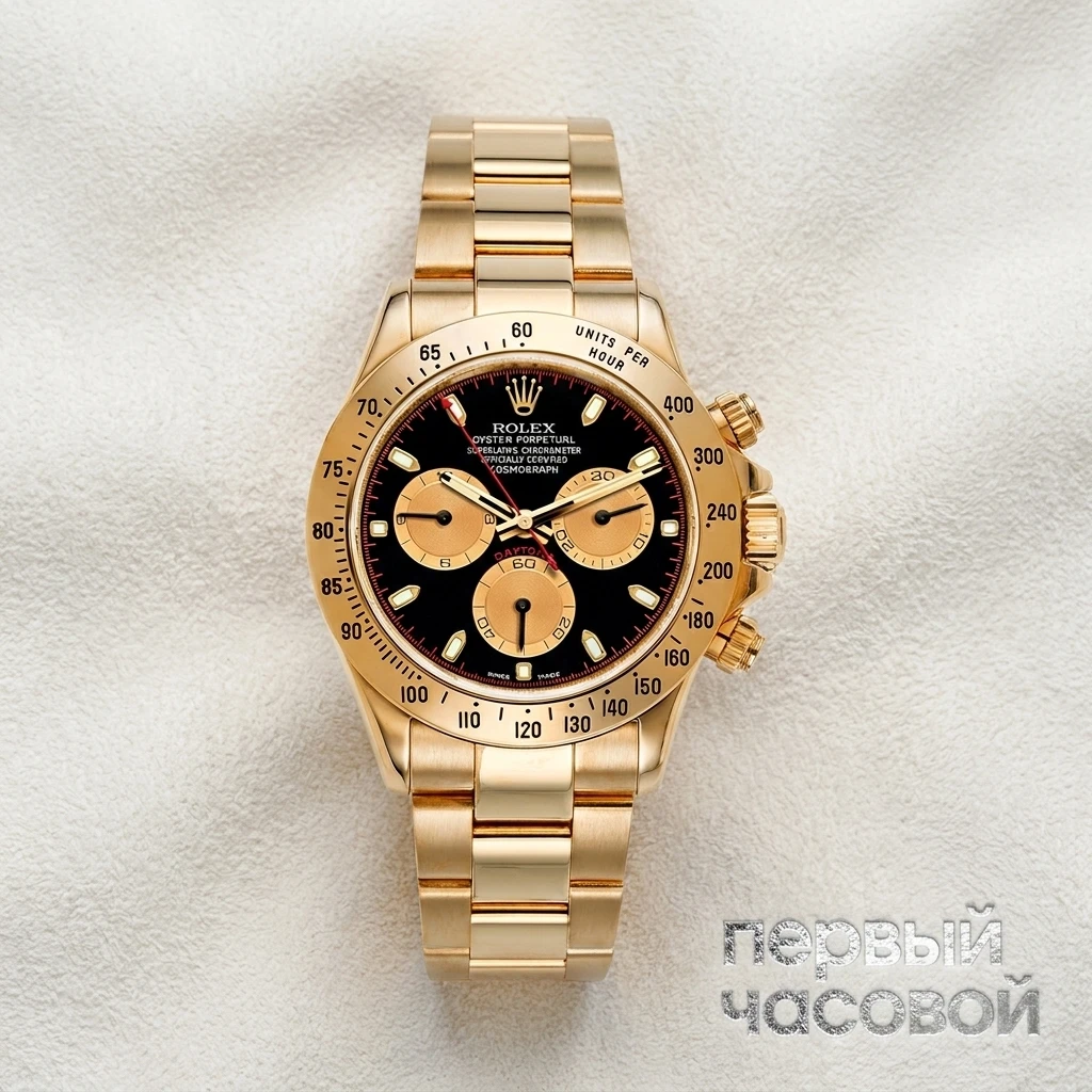 Купить элитные часы Rolex Oyster Perpetual Cosmograph Daytona Yellow Gold Paul Newman 116528: в наличии в Москве!
