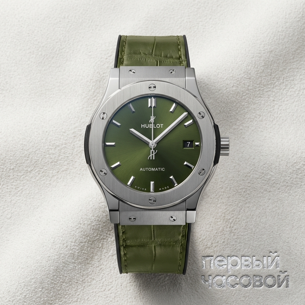 Hublot Classic Fusion Green Titanium 45 mm