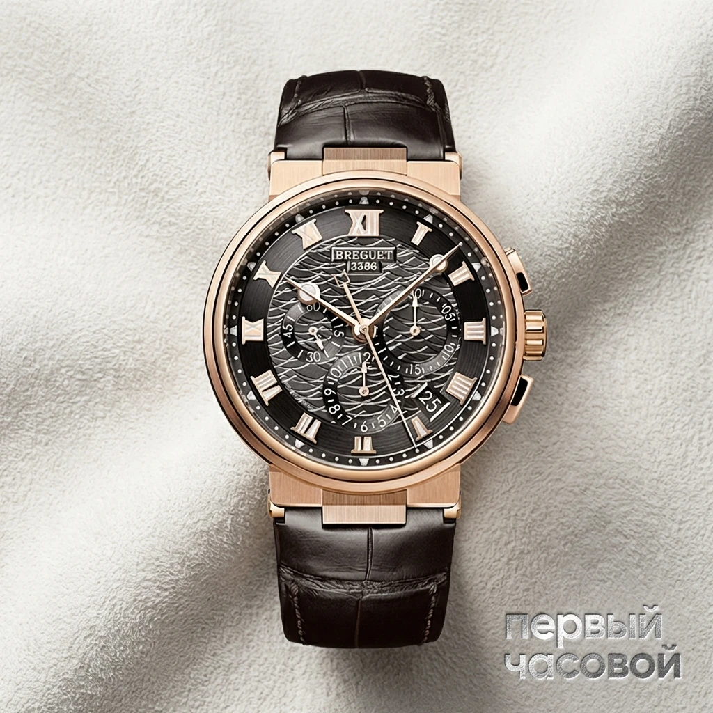 Купить элитные часы Breguet Marine Chronograph Rose Gold 5527BR/G3/9WV: в наличии в Москве!