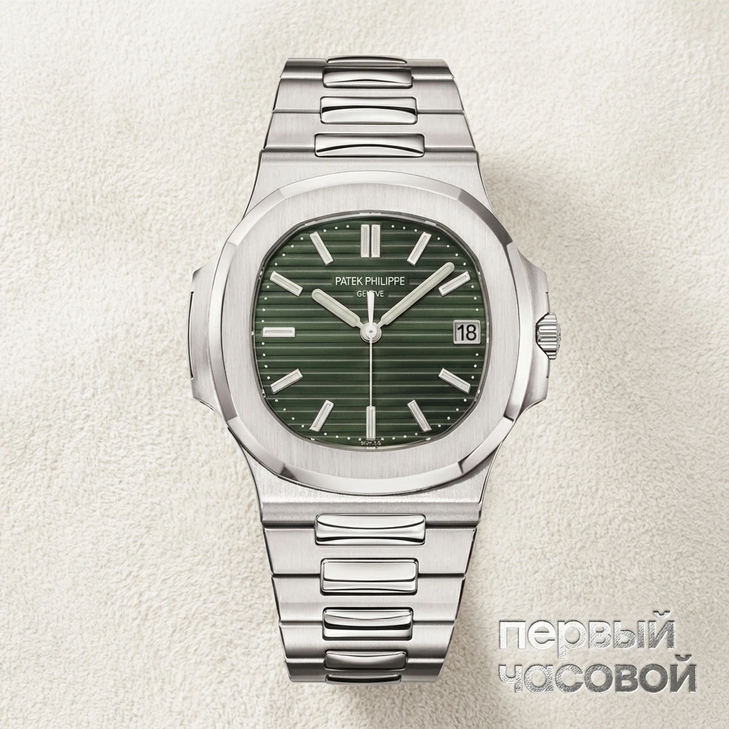 Patek Philippe Nautilus Olive Green Dial 5711/1A-014