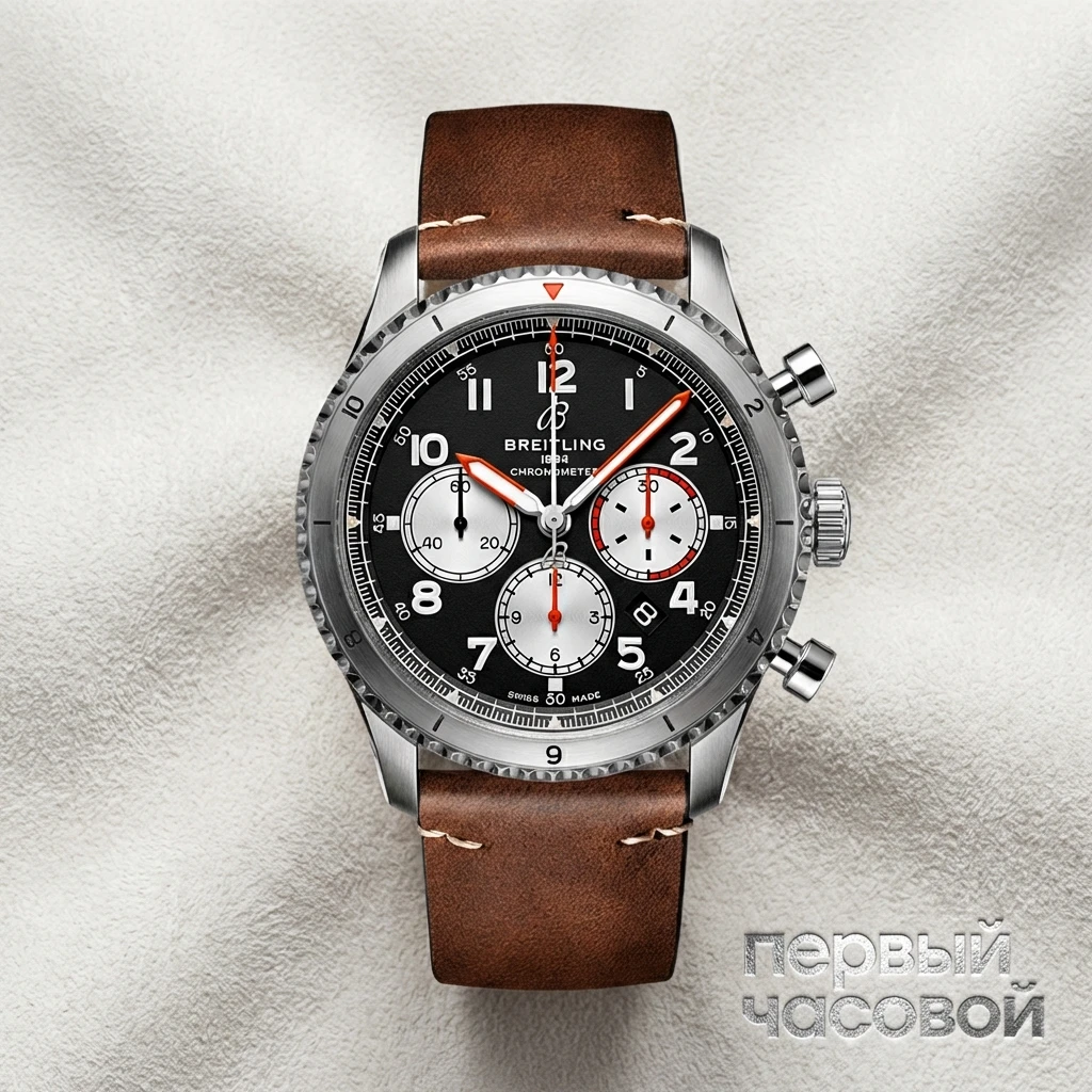 Купить элитные часы Breitling AVIATOR 8 B01 CHRONOGRAPH 43 MOSQUITO AB01194A1B1X1: в наличии в Москве!