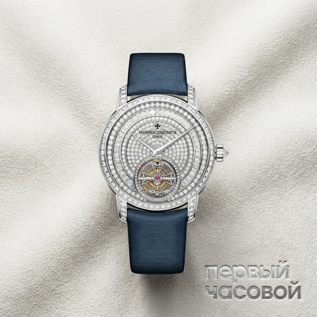 Купить элитные часы Vacheron Constantin Traditionnelle Tourbillon Jewellery 6025T/000G-B635: в наличии в Москве!