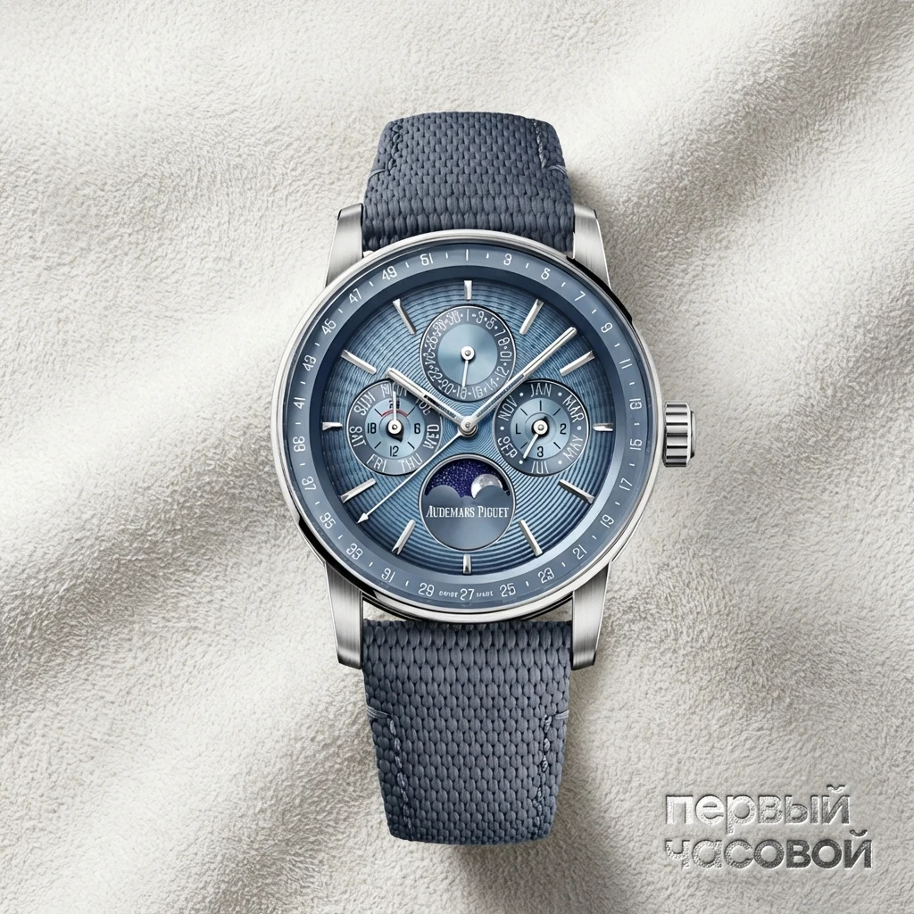 Audemars Piguet Code 11.59 Perpetual Calendar White Gold Smoke Blue Dial 26494BC.OO.D350KB.01
