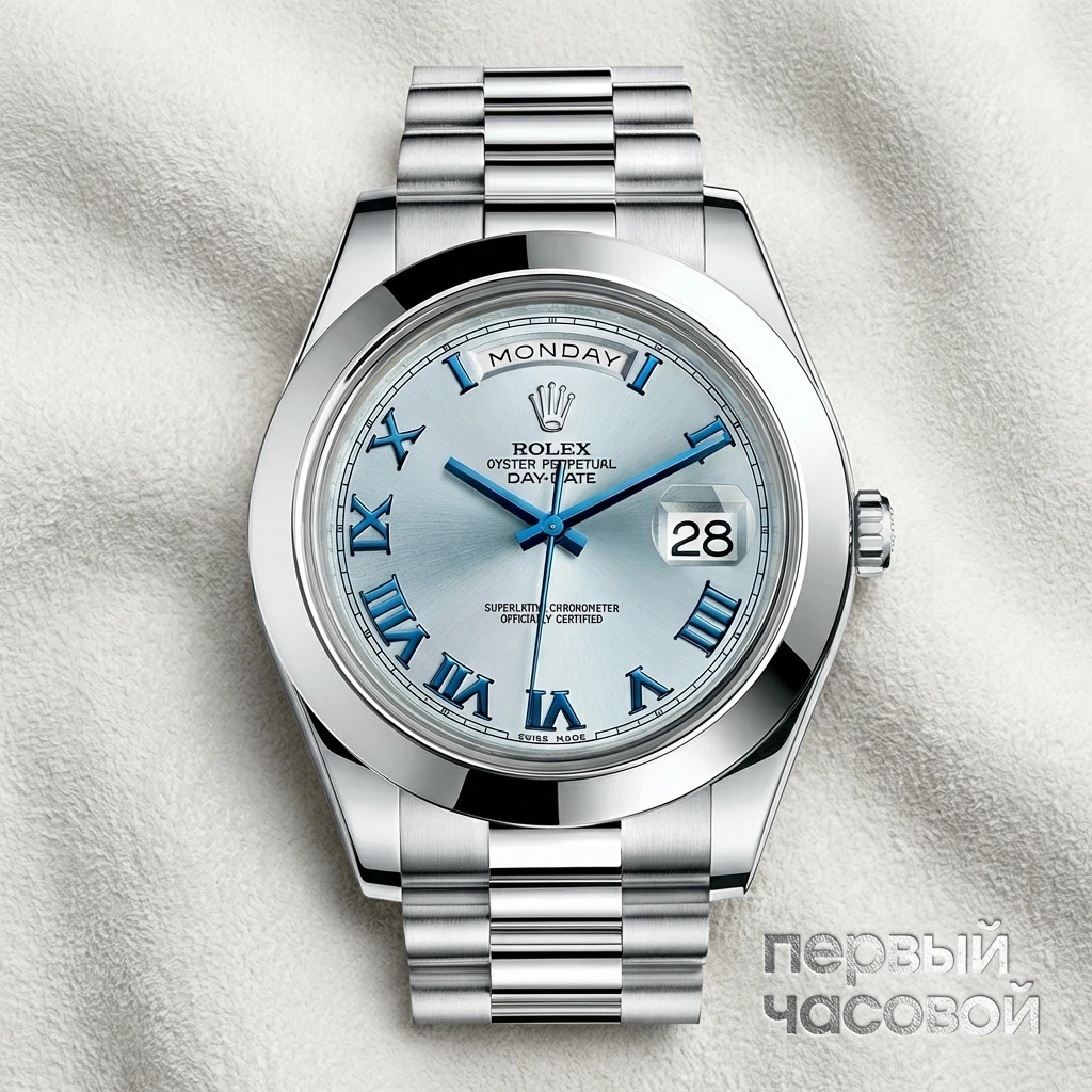Купить элитные часы Rolex Day-Date II President Platinum 41mm Discountinued 2020  218206: в наличии в Москве!