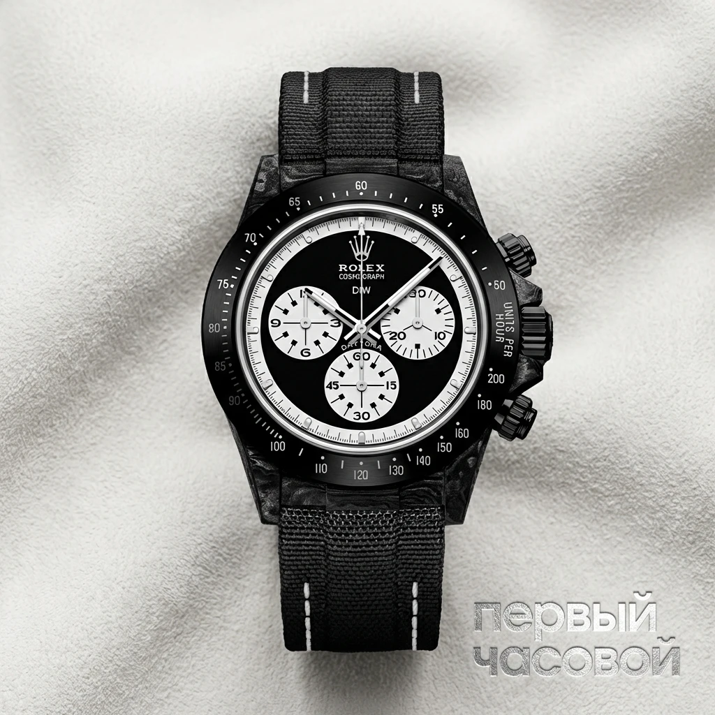 Купить элитные часы DiW Rolex Daytona 40 Mm Pn Black Dlc : в наличии в Москве!