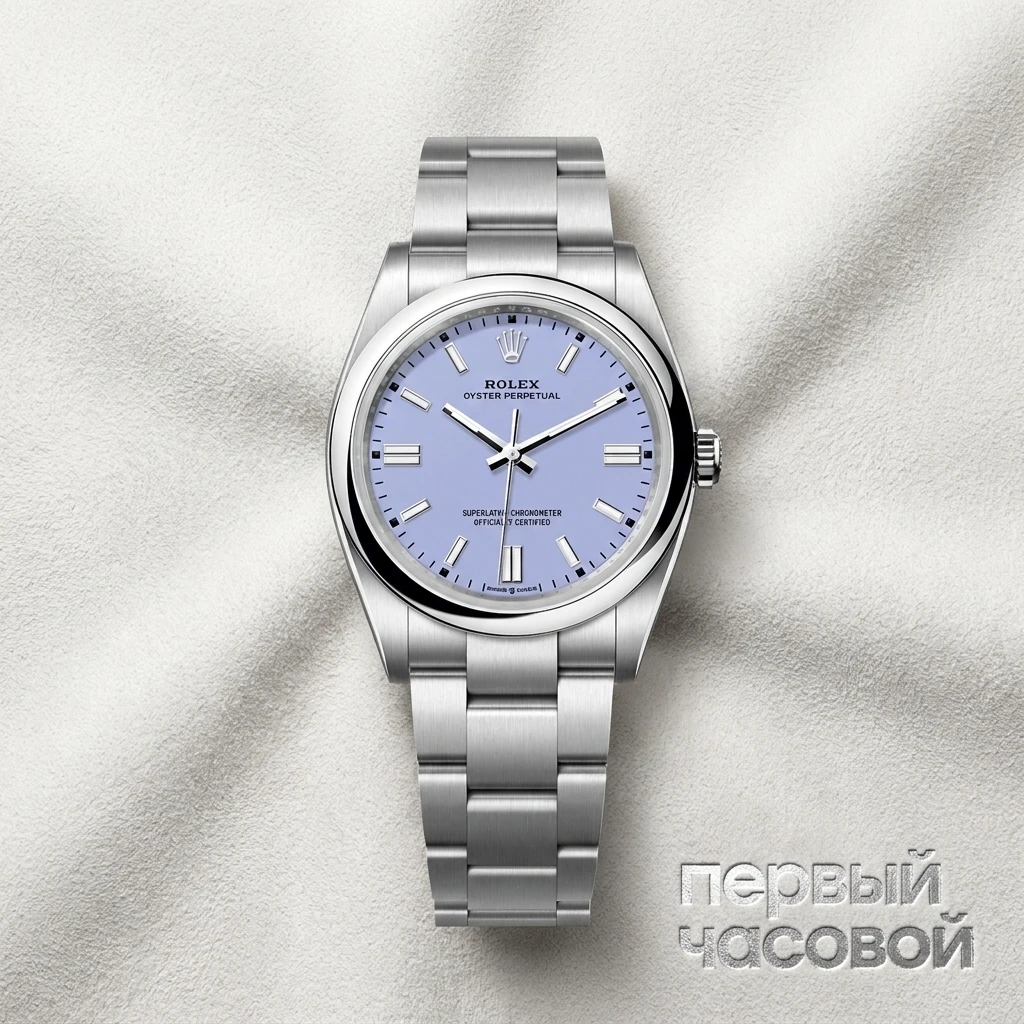 Rolex Perpetual 36 Stainless Steel Lavander Dial 126000