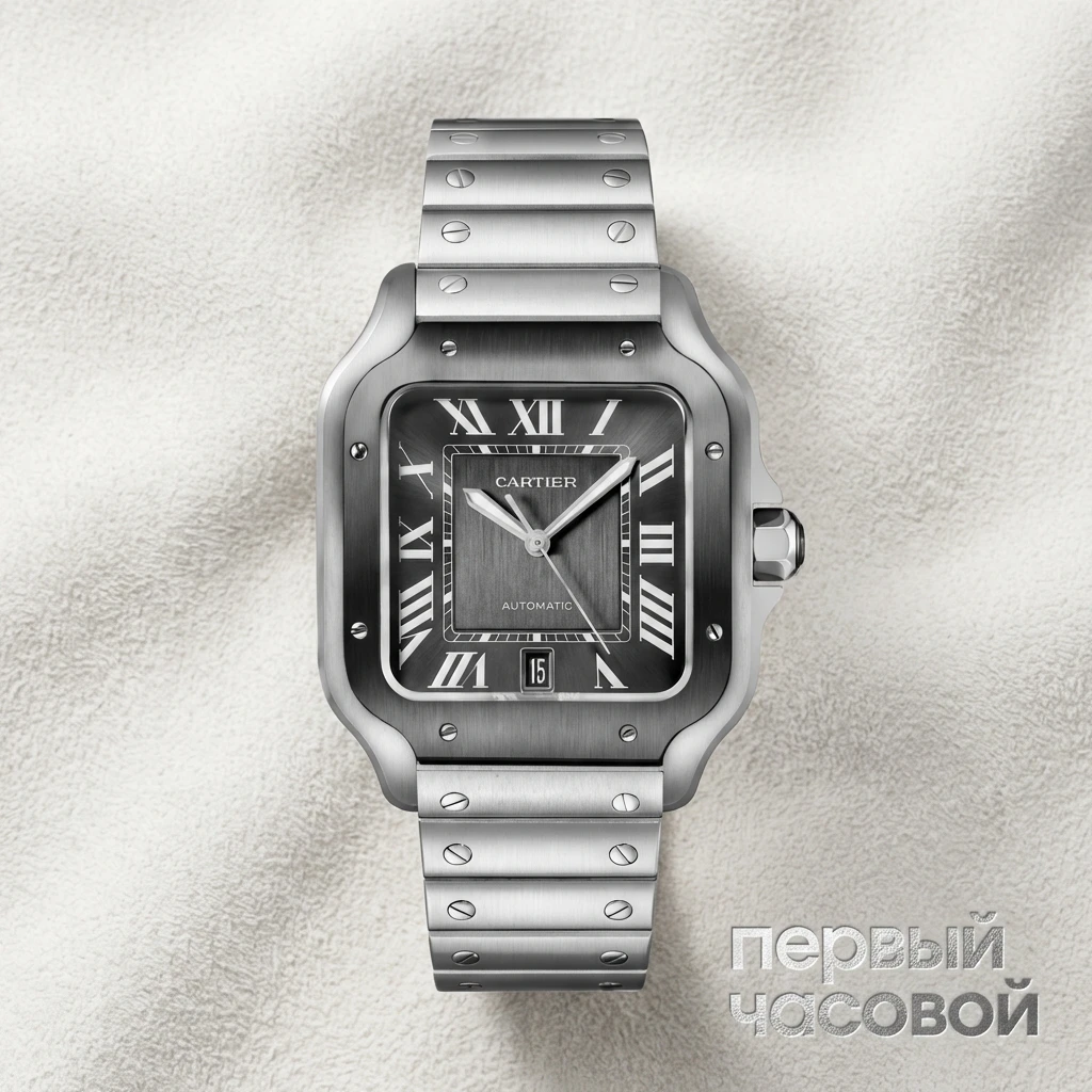 Купить элитные часы Cartier Santos De WSSA0037: в наличии в Москве!