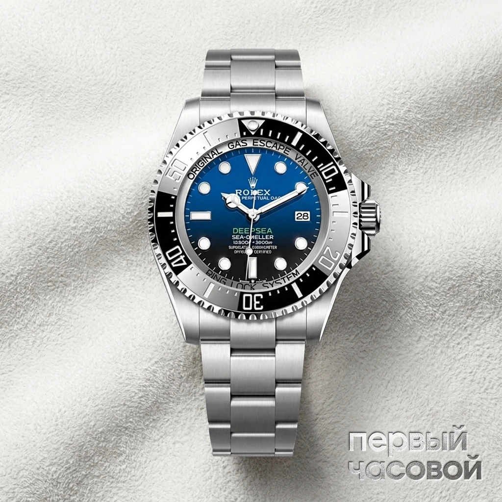 Купить элитные часы Rolex Deepsea 44Mm D-Blue 136660: в наличии в Москве!