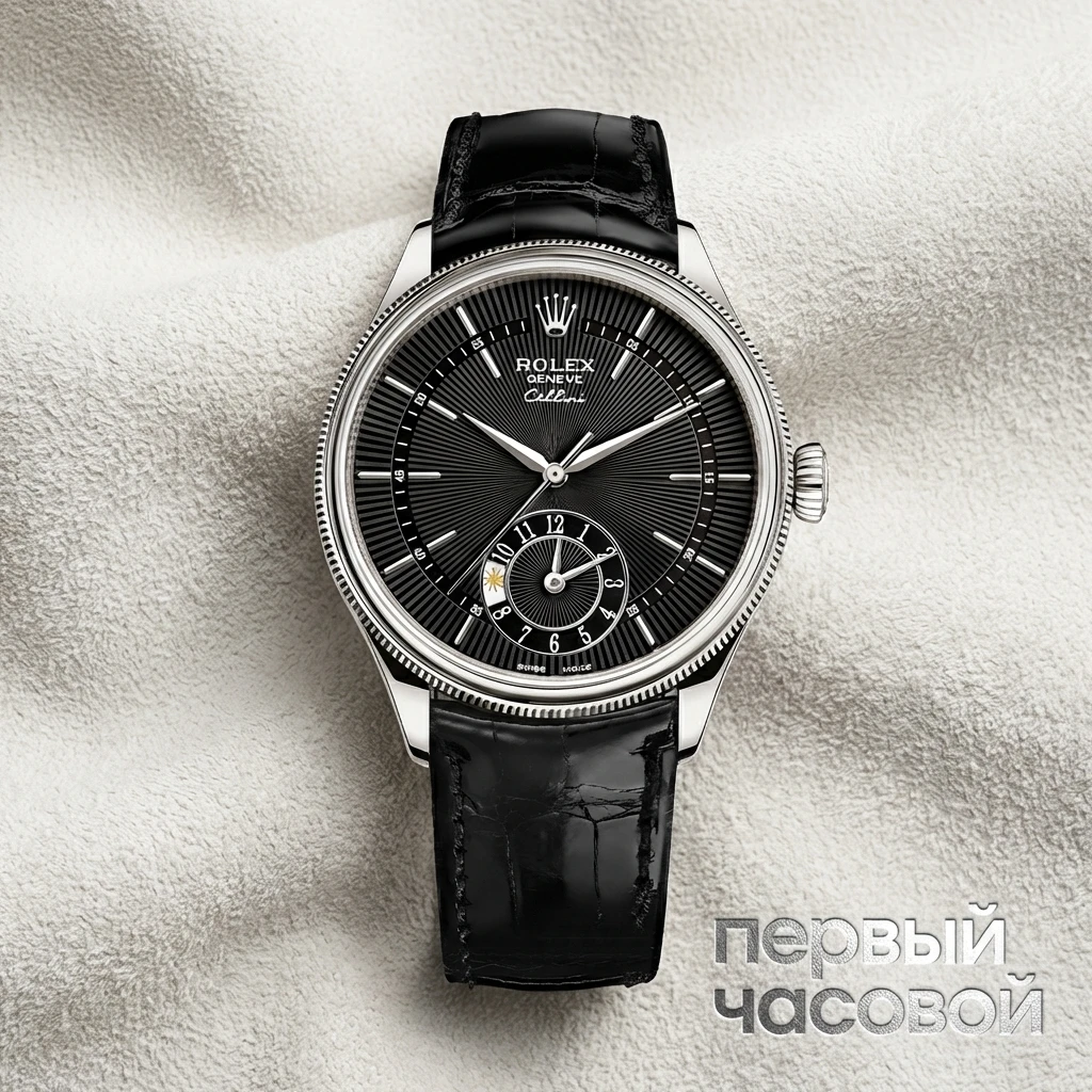 Купить элитные часы Rolex Cellini Dual Time 39мм 50529: в наличии в Москве!