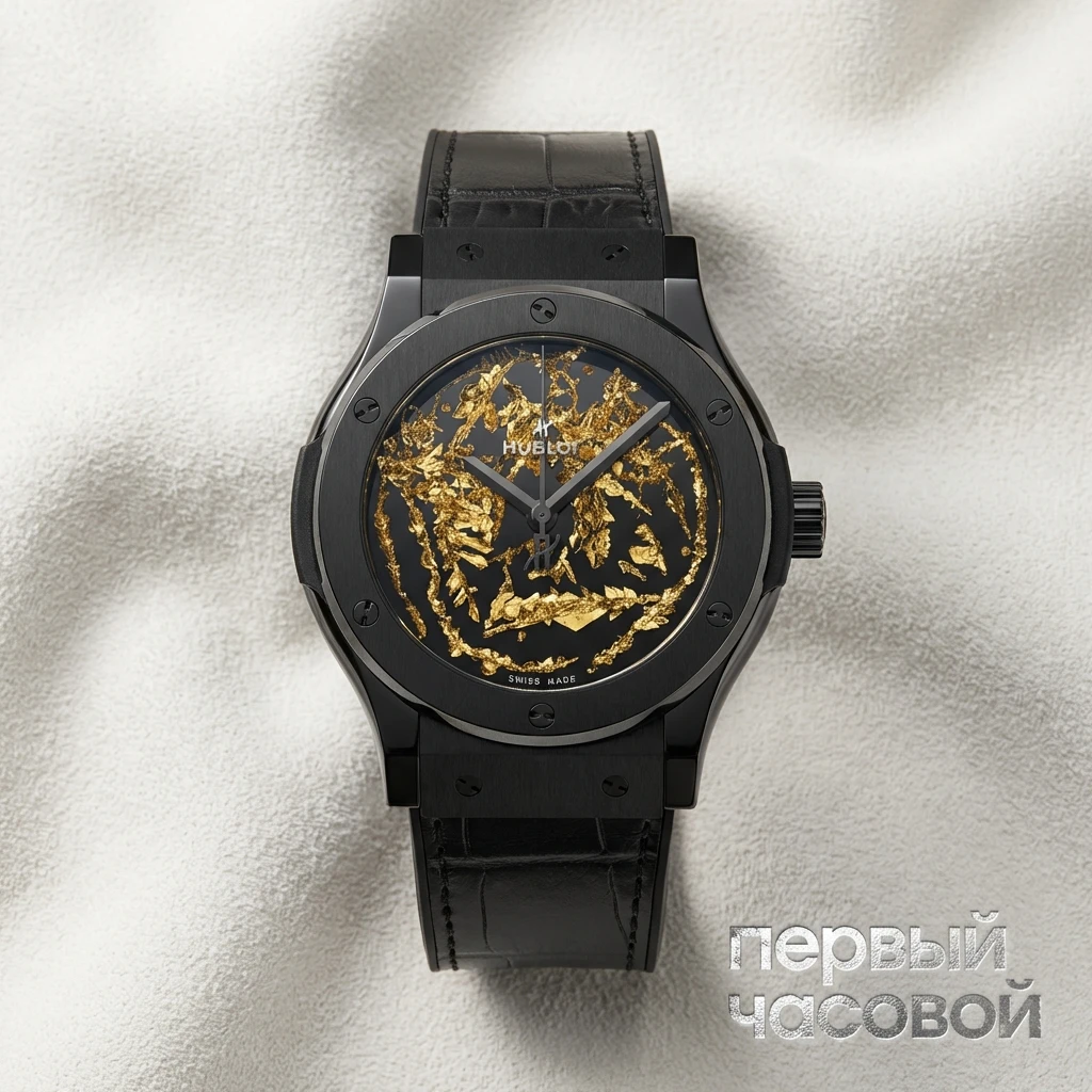 Hublot Classic Fusion Gold Crystal Ceramic 542.CX.0660.LR