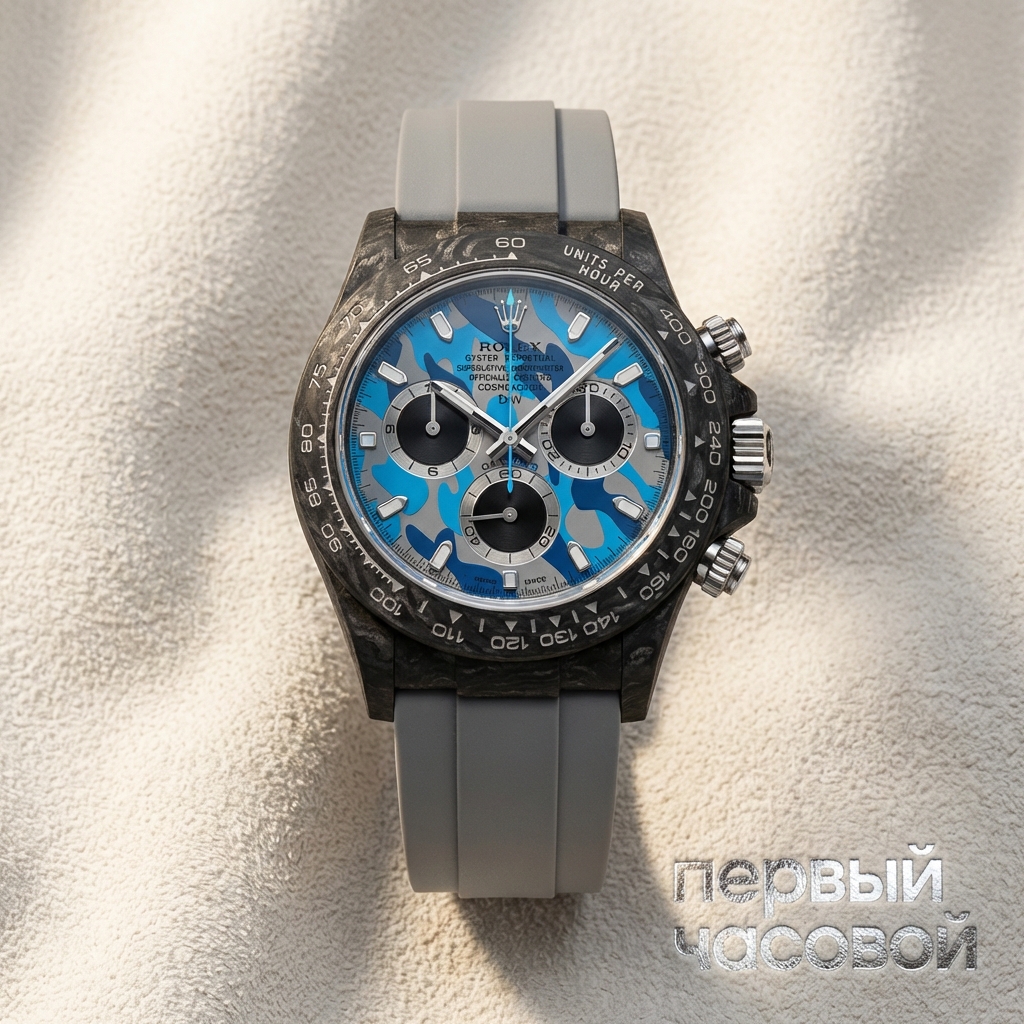 DiW Rolex Daytona Military Blue