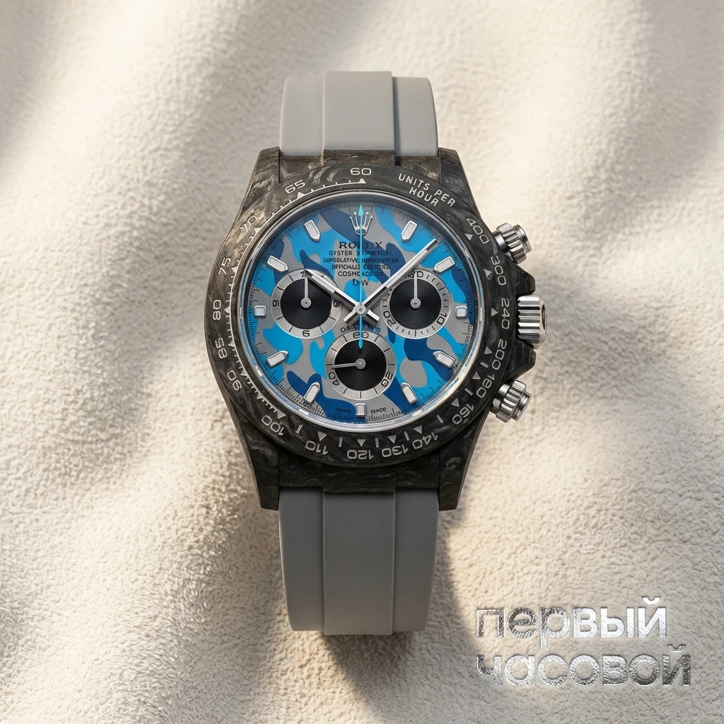 DiW Rolex Daytona Military Blue