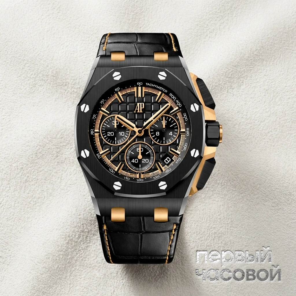 Audemars Piguet Royal Oak Offshore Chronograph 43 mm Ceramic Yellow Gold 26420CE.OO.A127CR.01